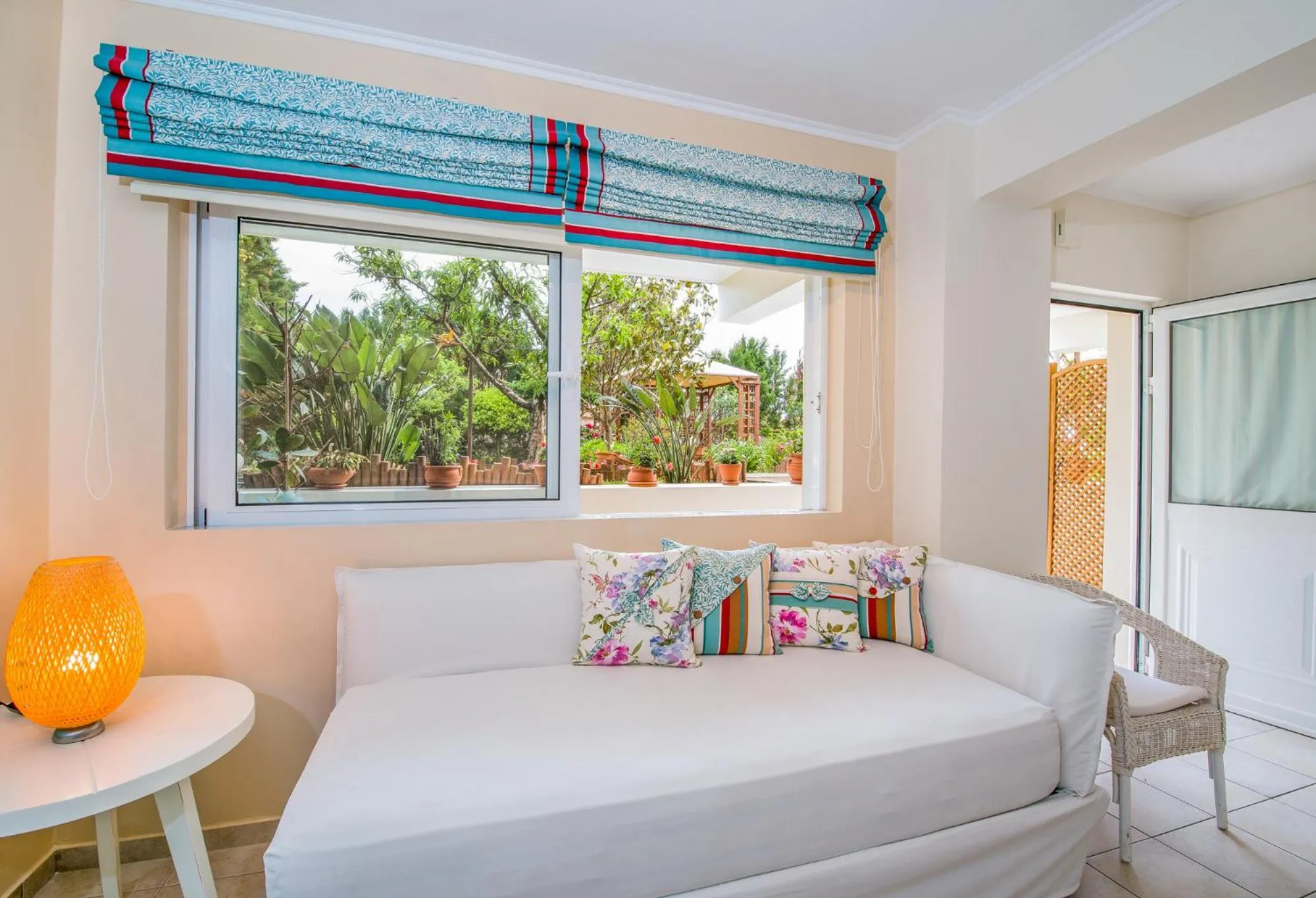 Living room, Bed in Stamatakis Boutique Studios