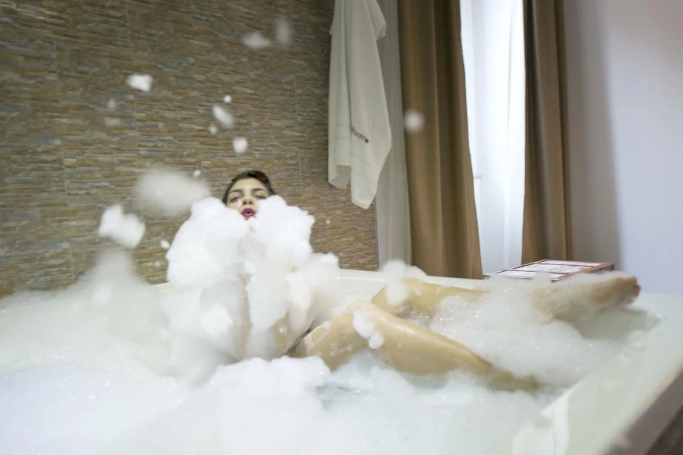 Bathroom, Bed in Ripetta Relais