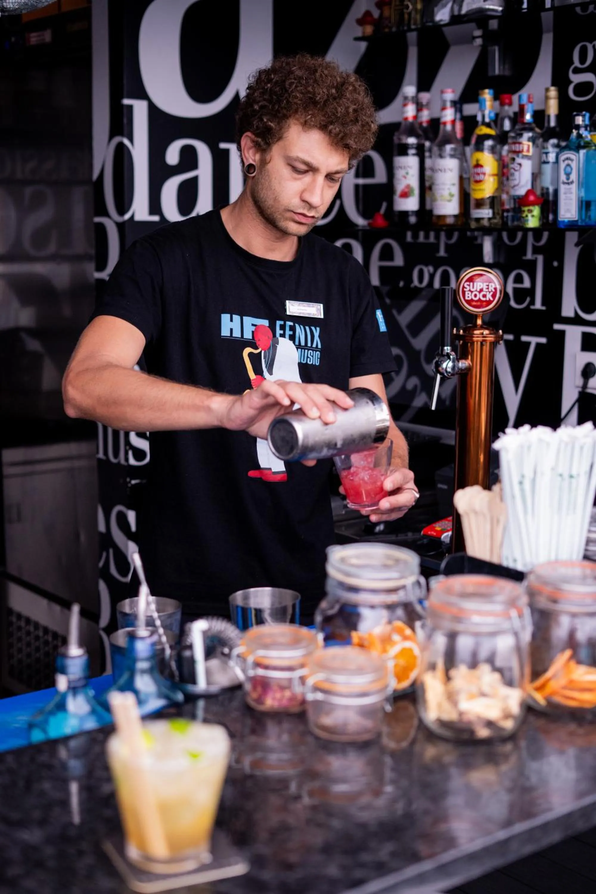 Lounge or bar in HF Fénix Music