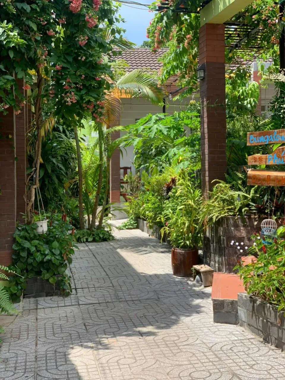 Garden in Bungalow Mai Phuong Binh