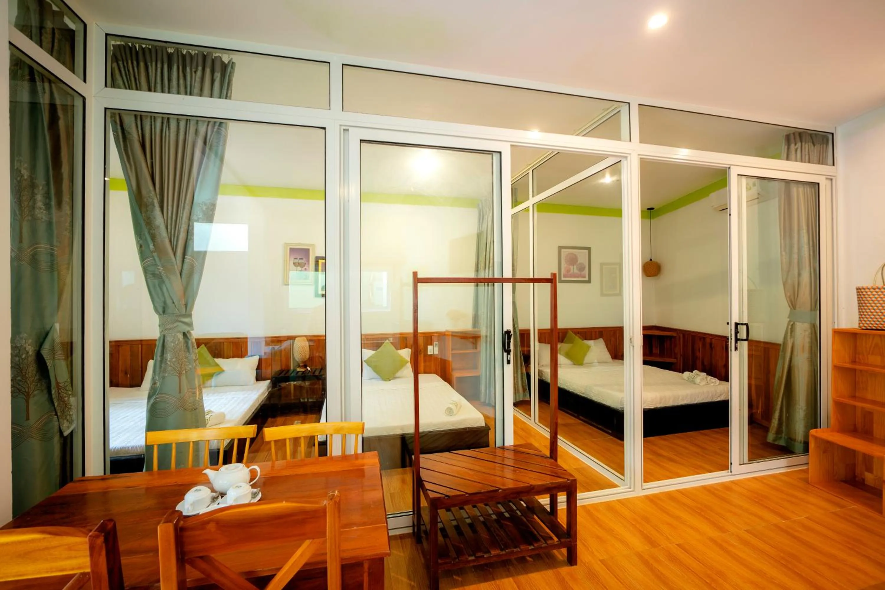 Bedroom, Bed in Bungalow Mai Phuong Binh