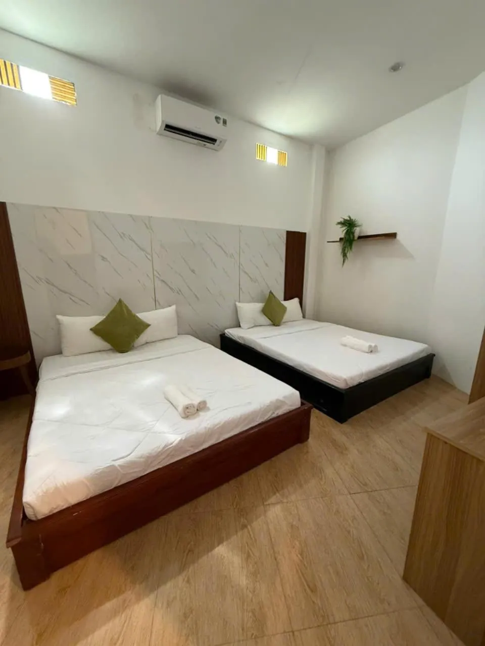 Bed in Bungalow Mai Phuong Binh