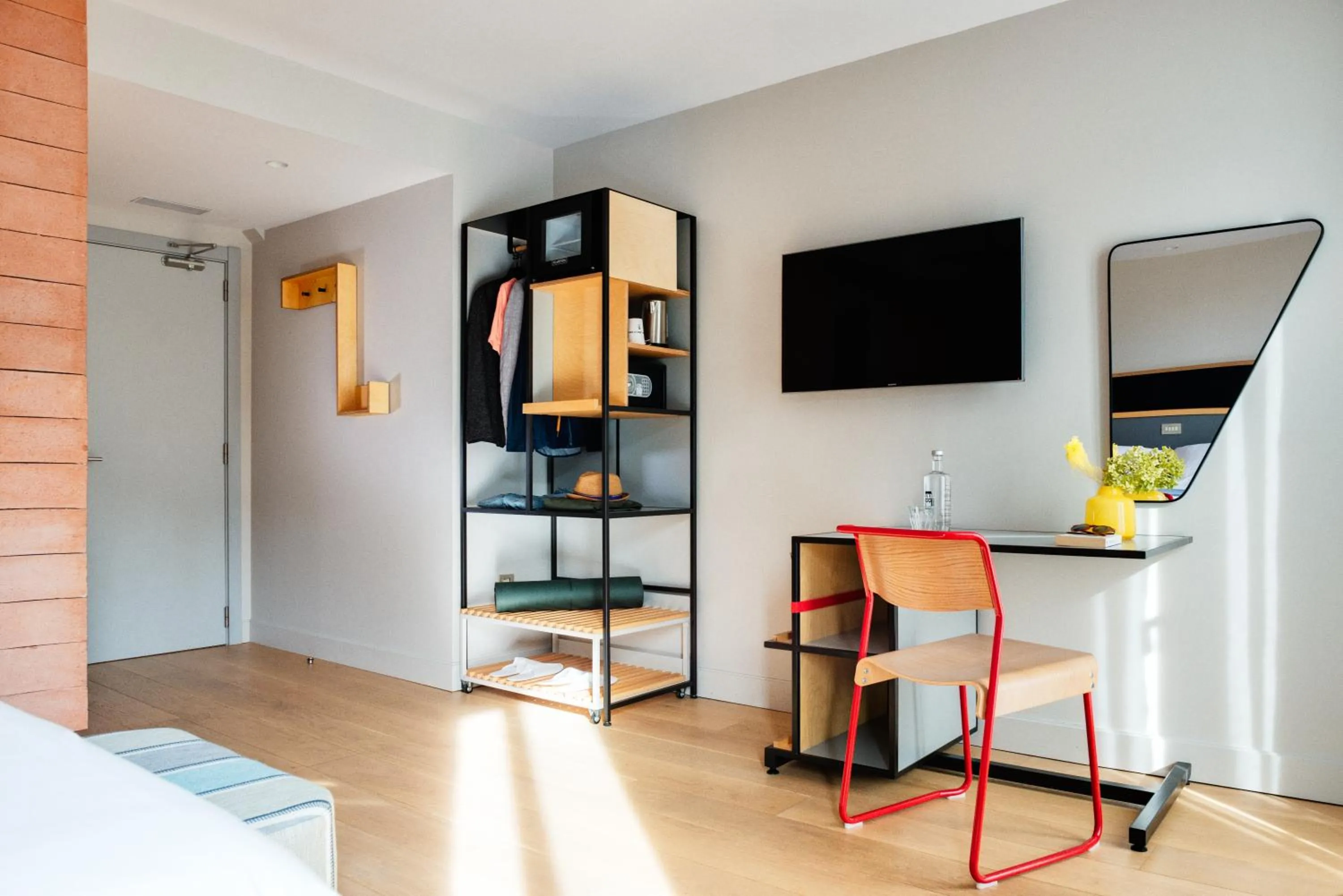 Decorative detail, Bed in Hotel Brummell