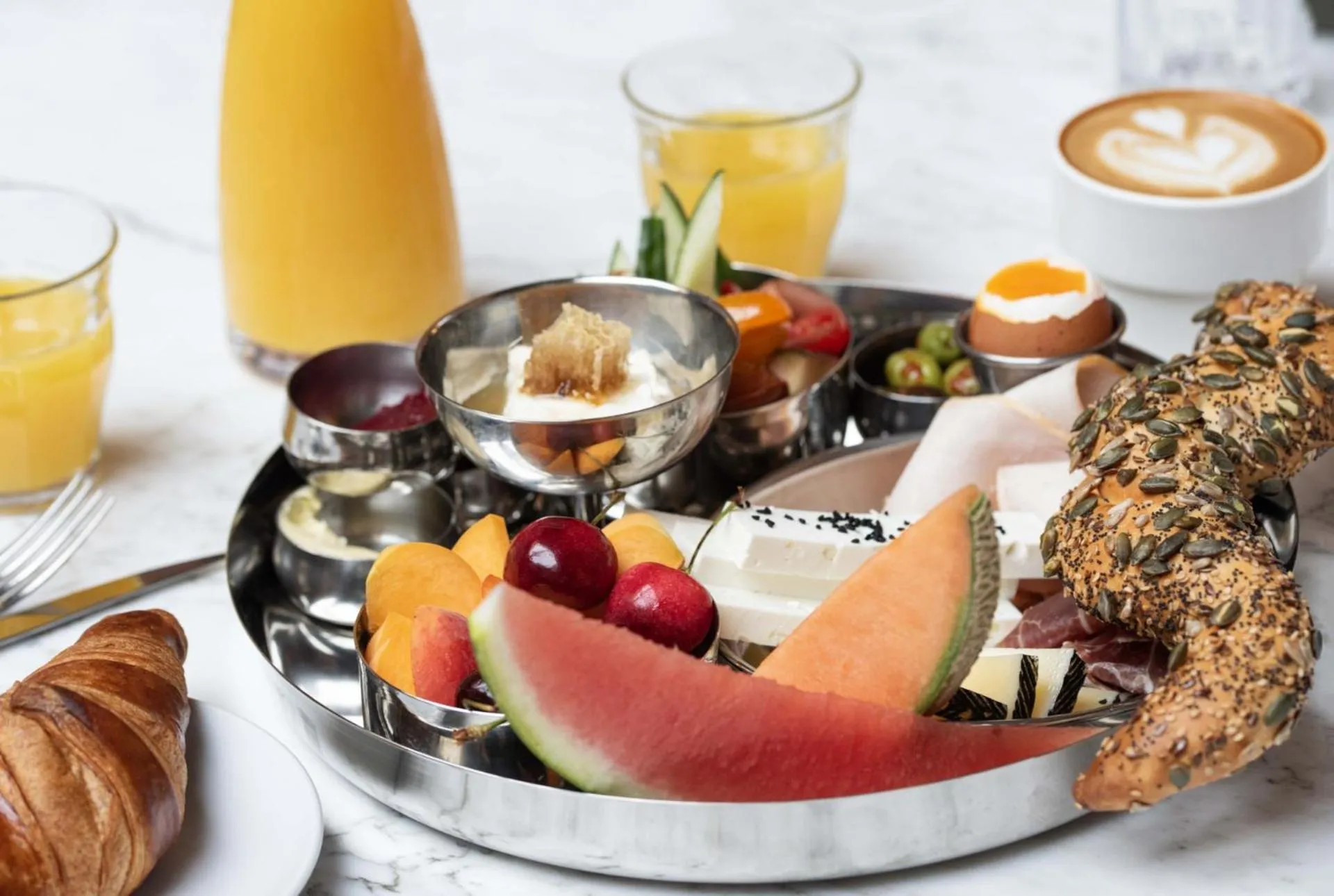 Breakfast in Hotel Brummell