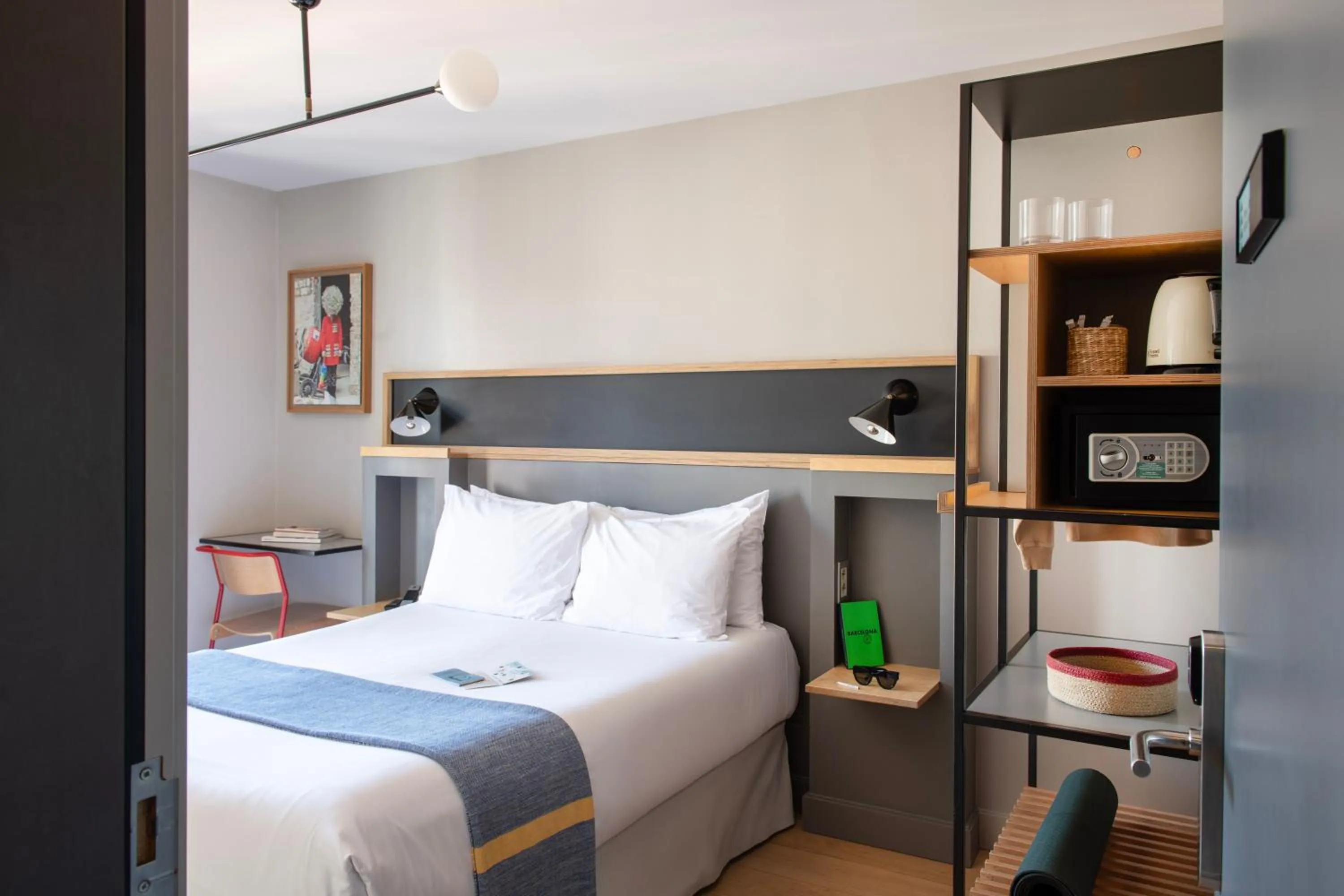 Bed in Hotel Brummell