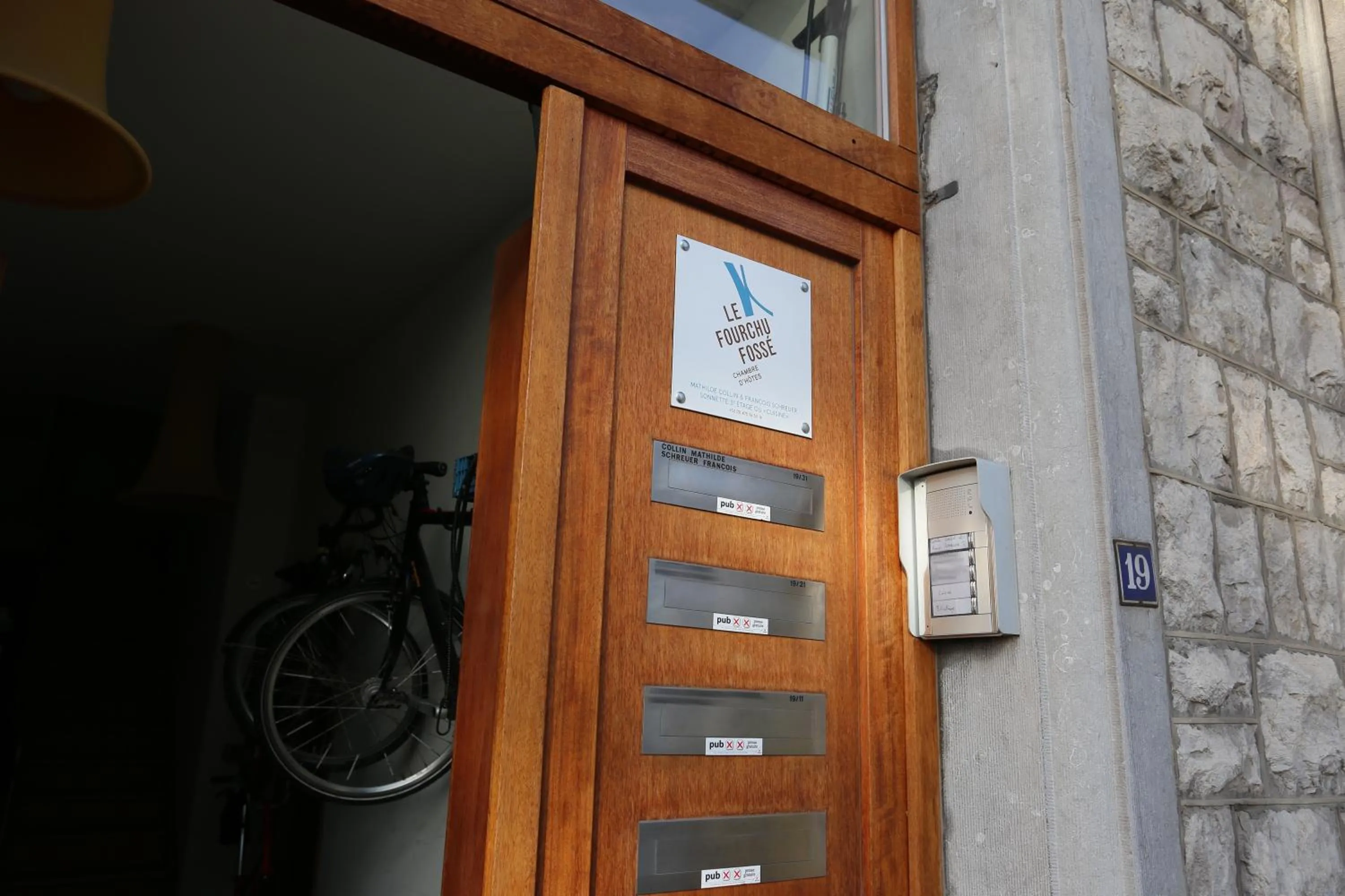 Facade/entrance in Bed and breakfast Le fourchu fossé