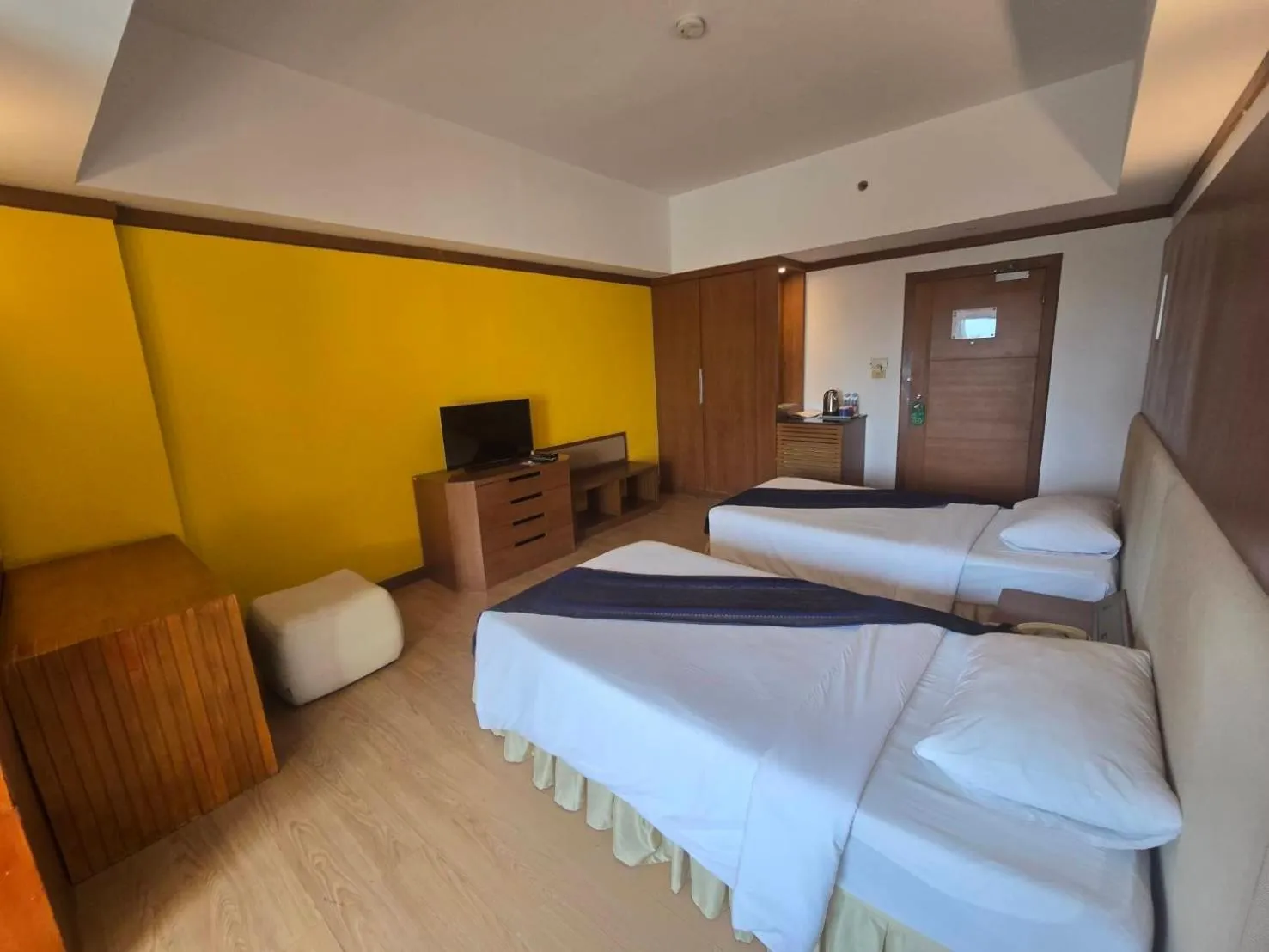 Bedroom in Riverside Bangkok Hotel