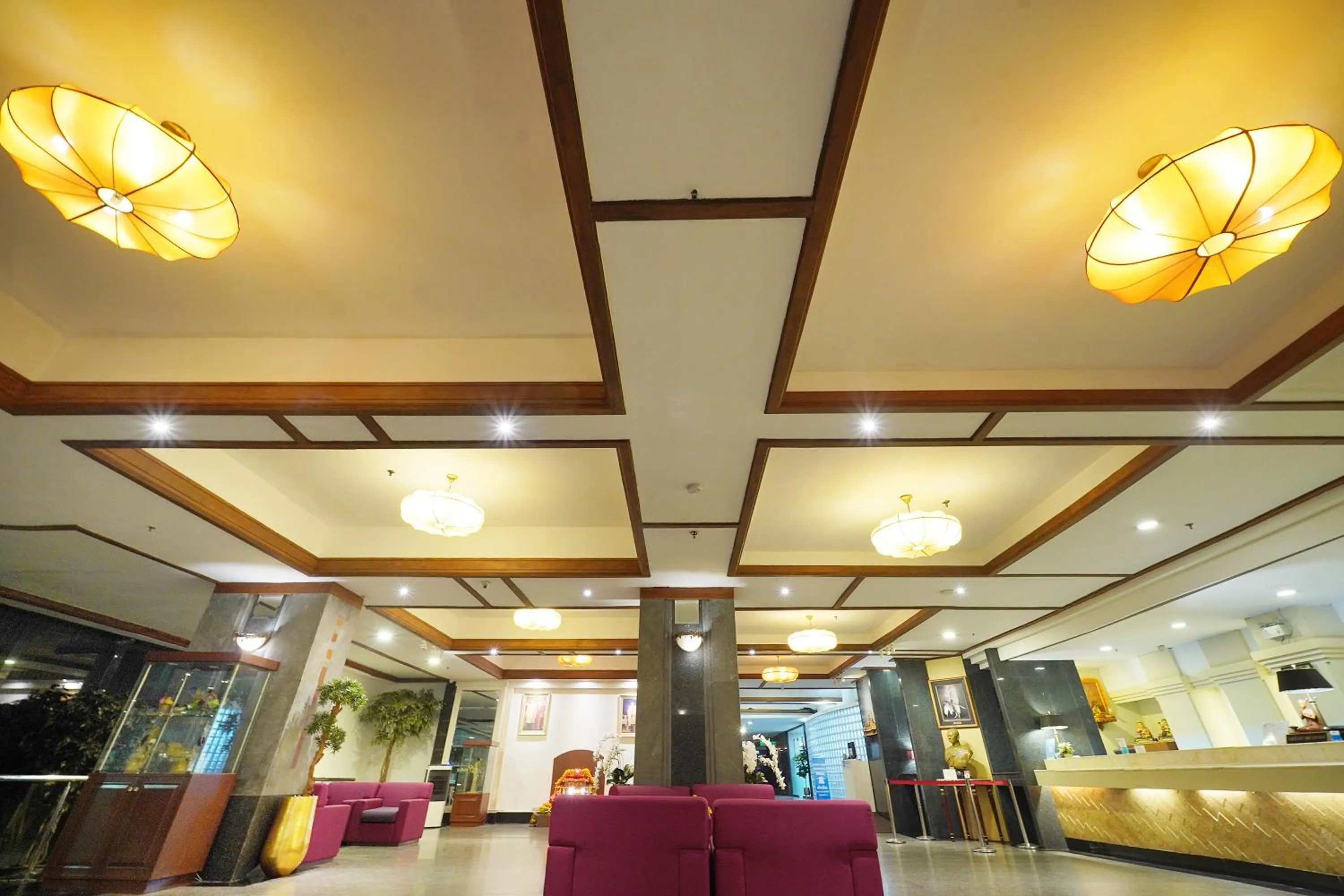Lobby or reception in Riverside Bangkok Hotel
