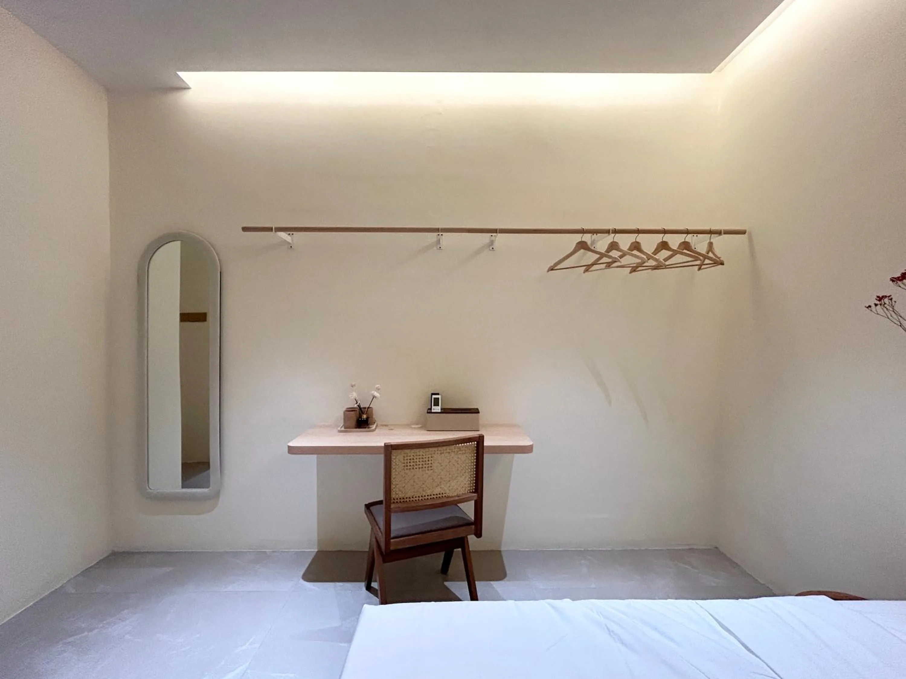 Bed in ONE18 Boutique Hotel