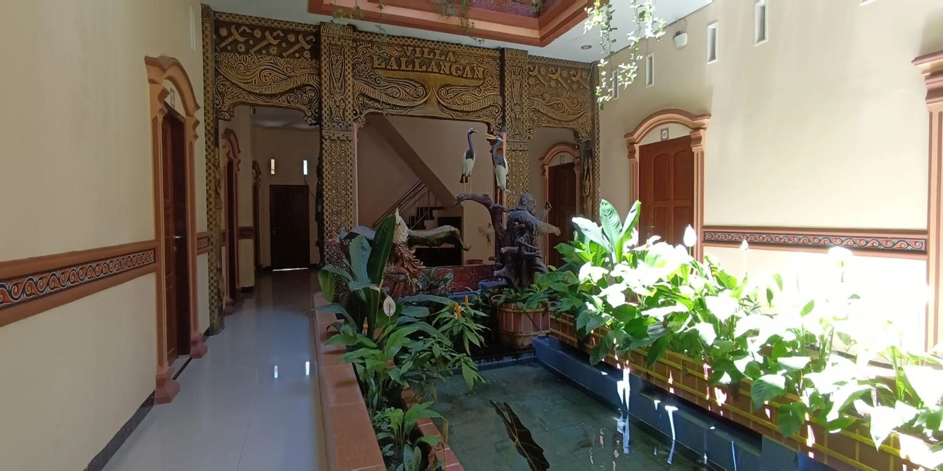 Lobby or reception in Hotel Lallangan