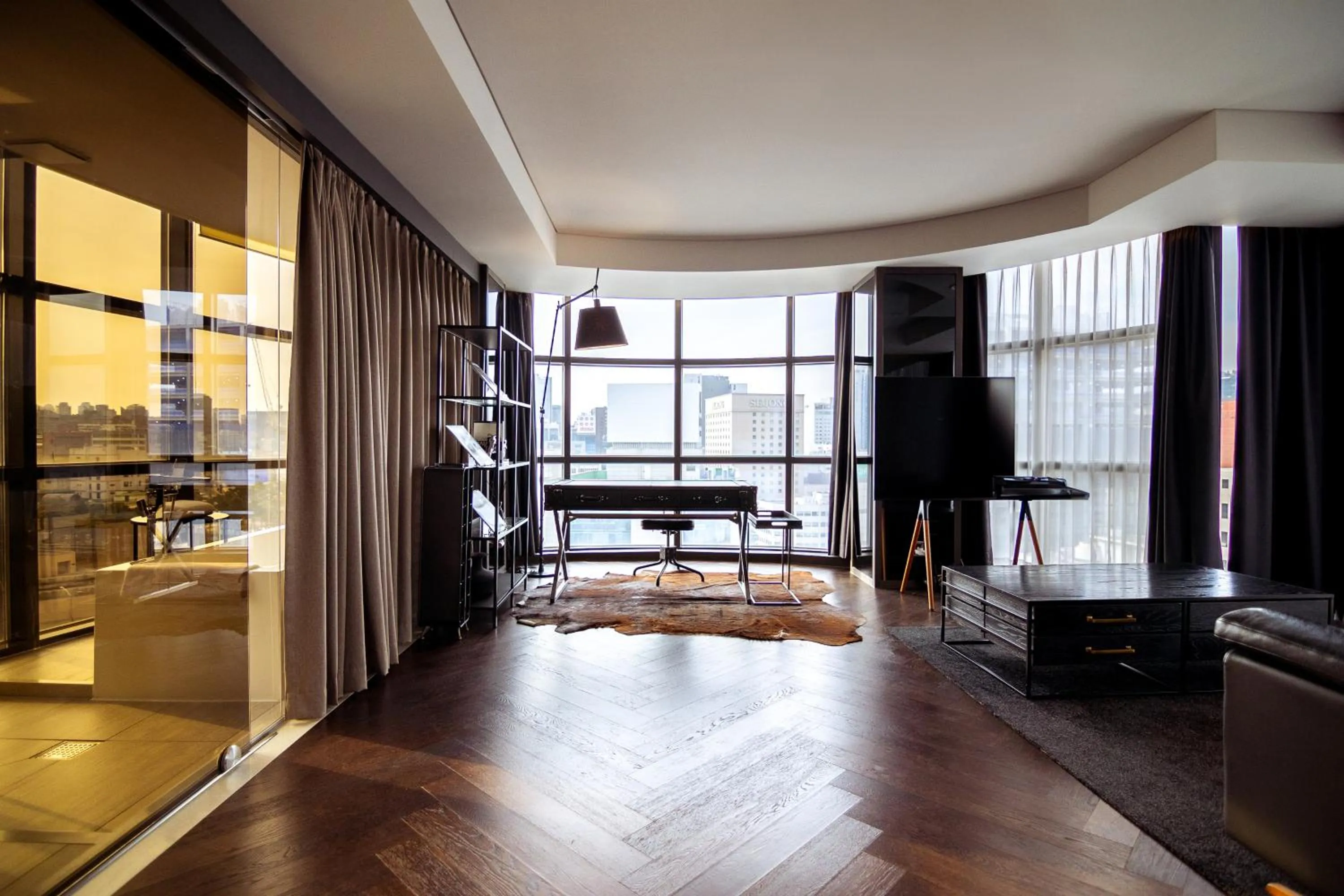 Living room in HOMES Red Myeongdong