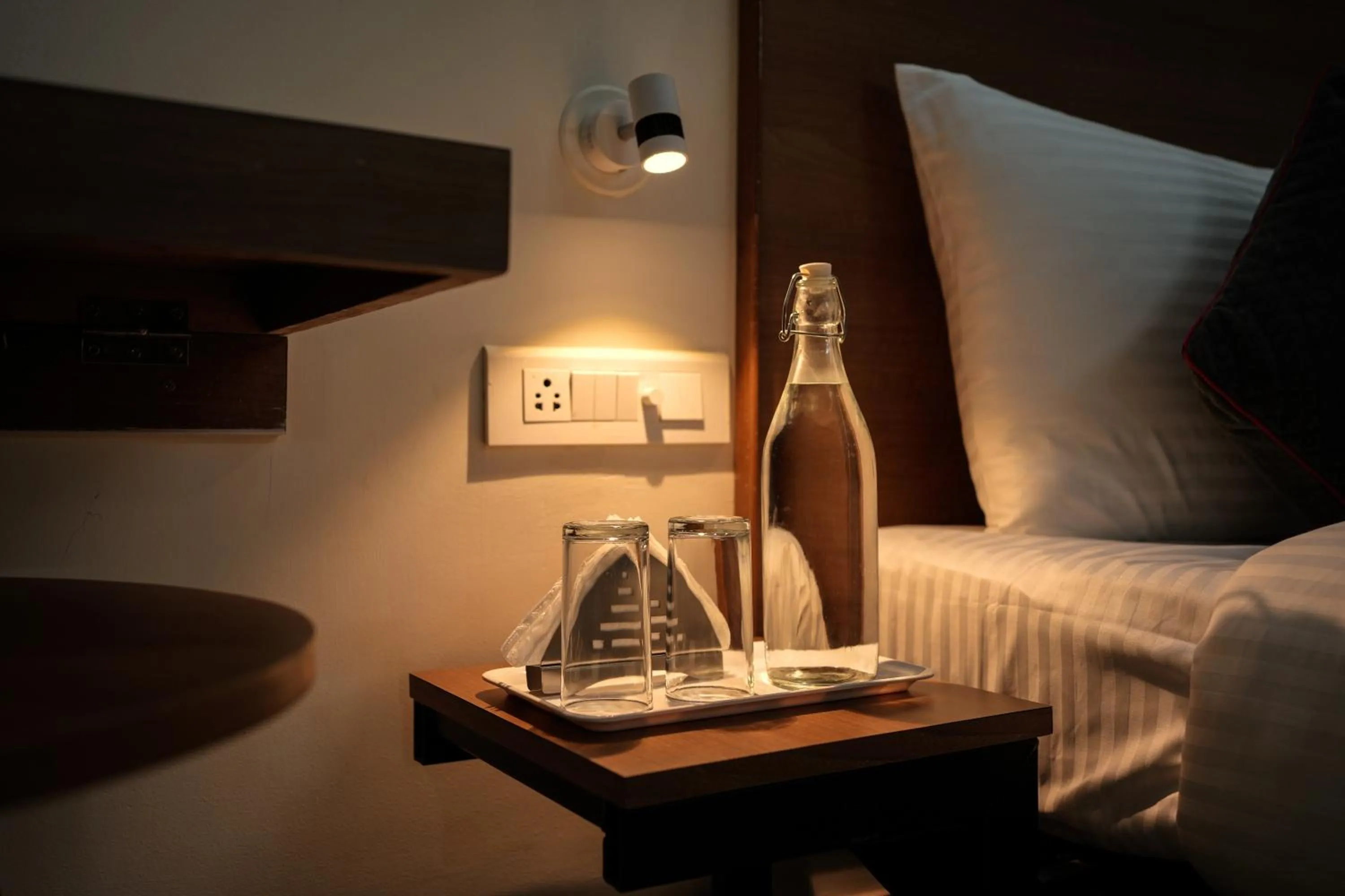 Bedroom, Bed in SM Residency