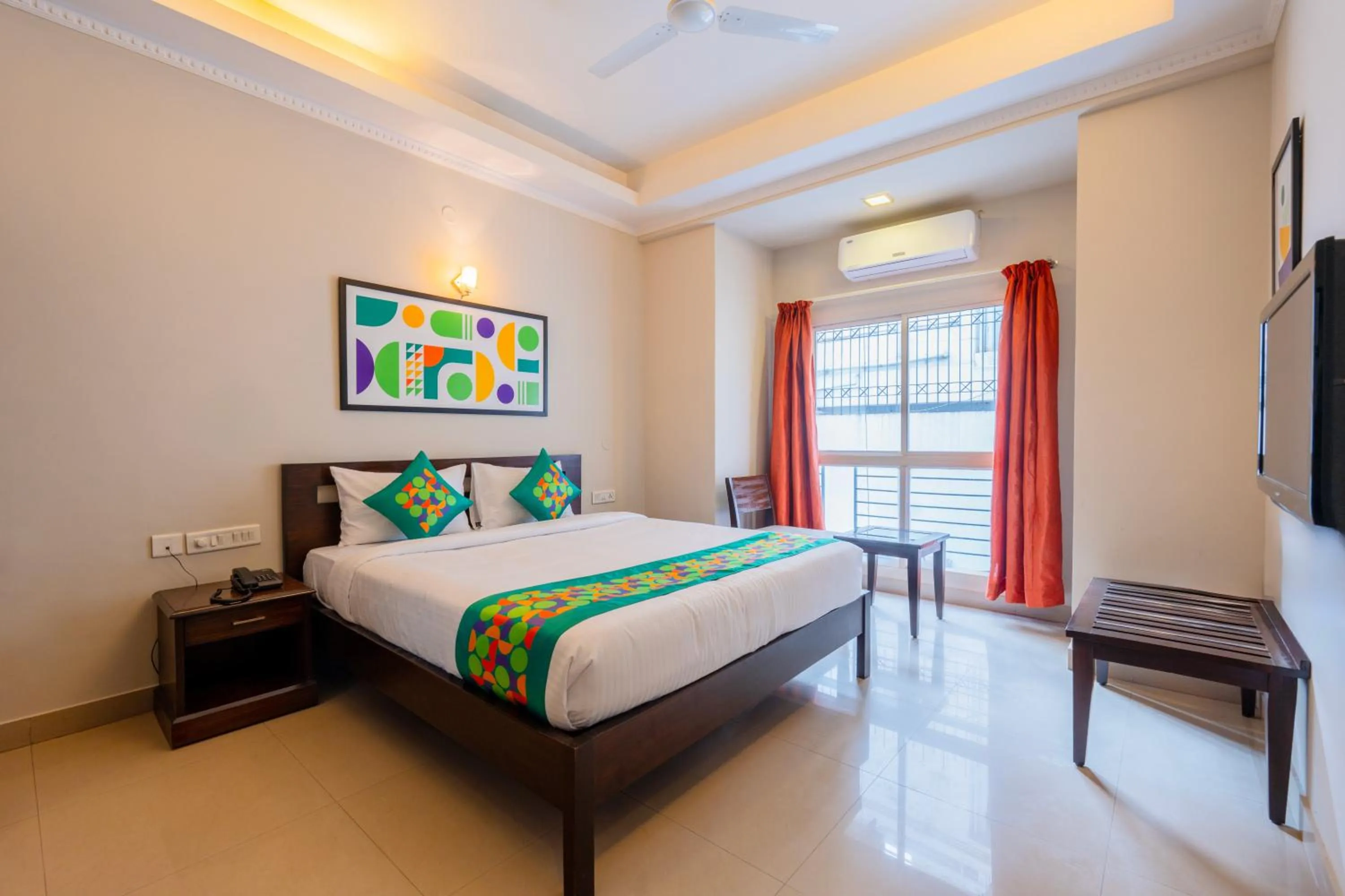 Bedroom, Bed in Treebo Ivory White Inn