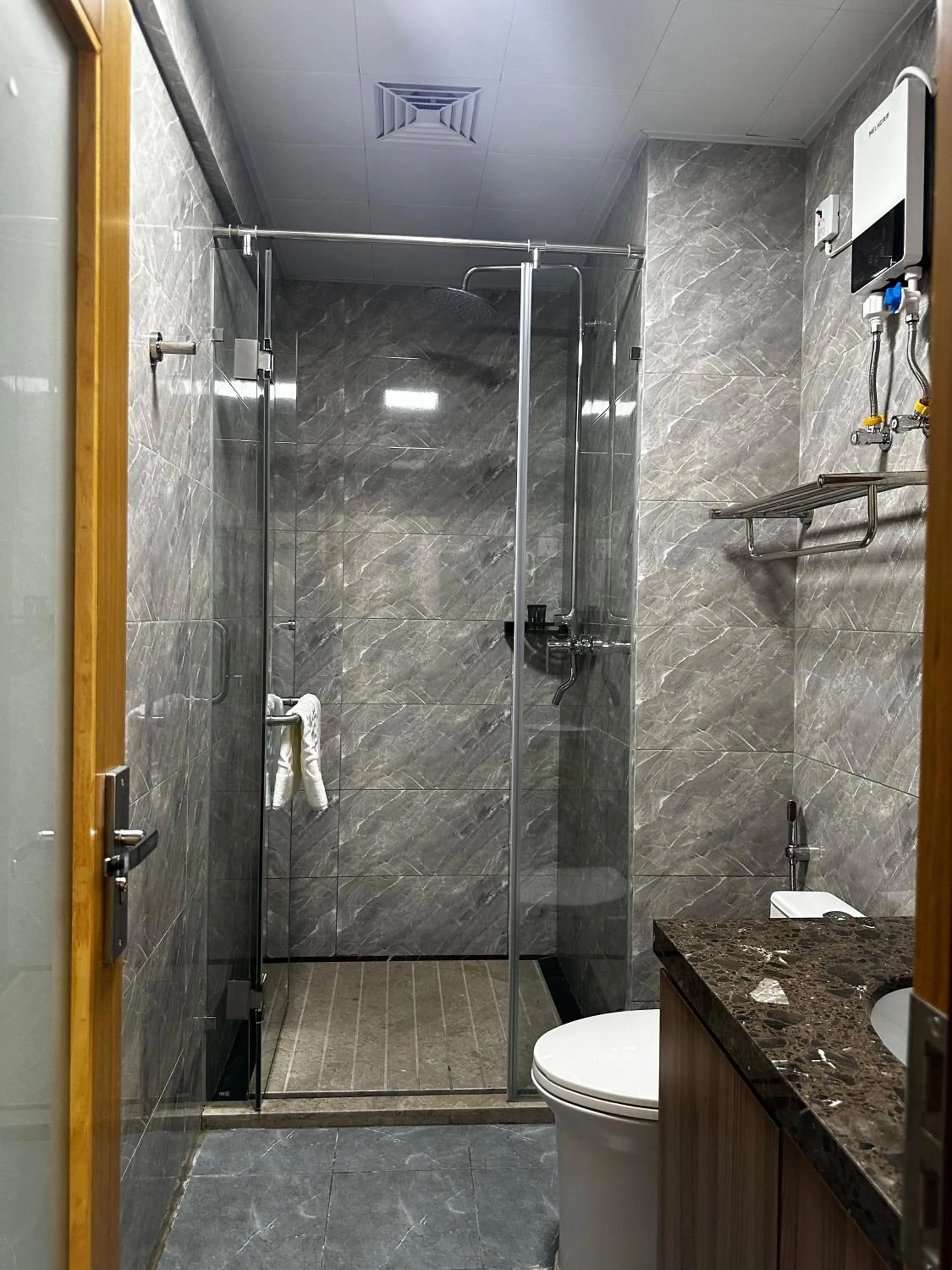 Shower in X One Hotel