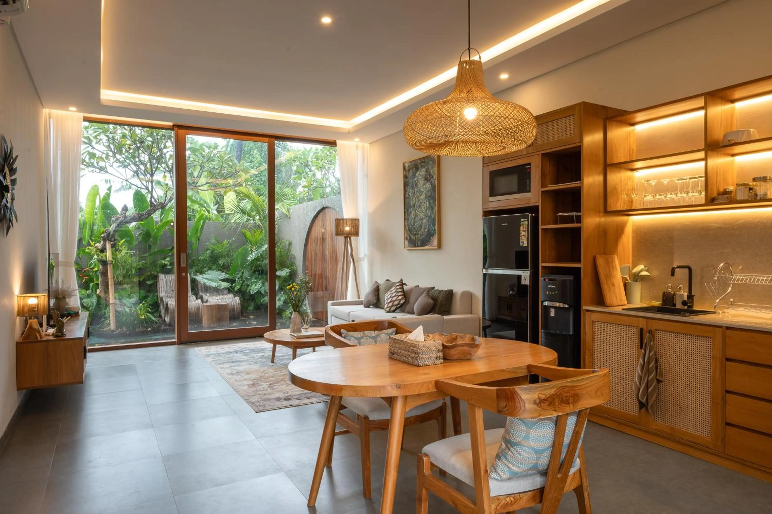 Living room in Villa Suarga Des Anicca