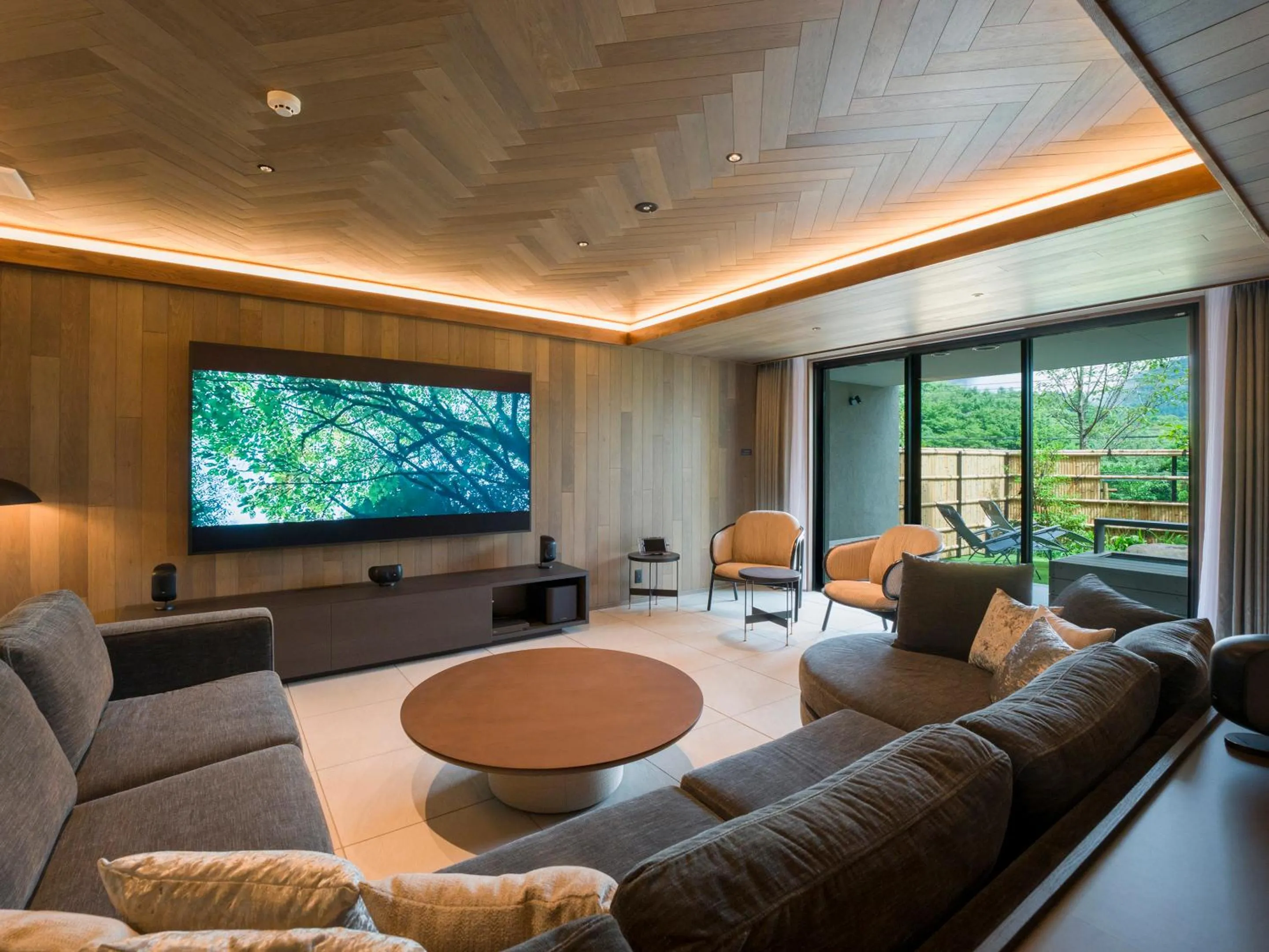 Living room in Rakuten STAY TERRACE Hakone Kowakudani