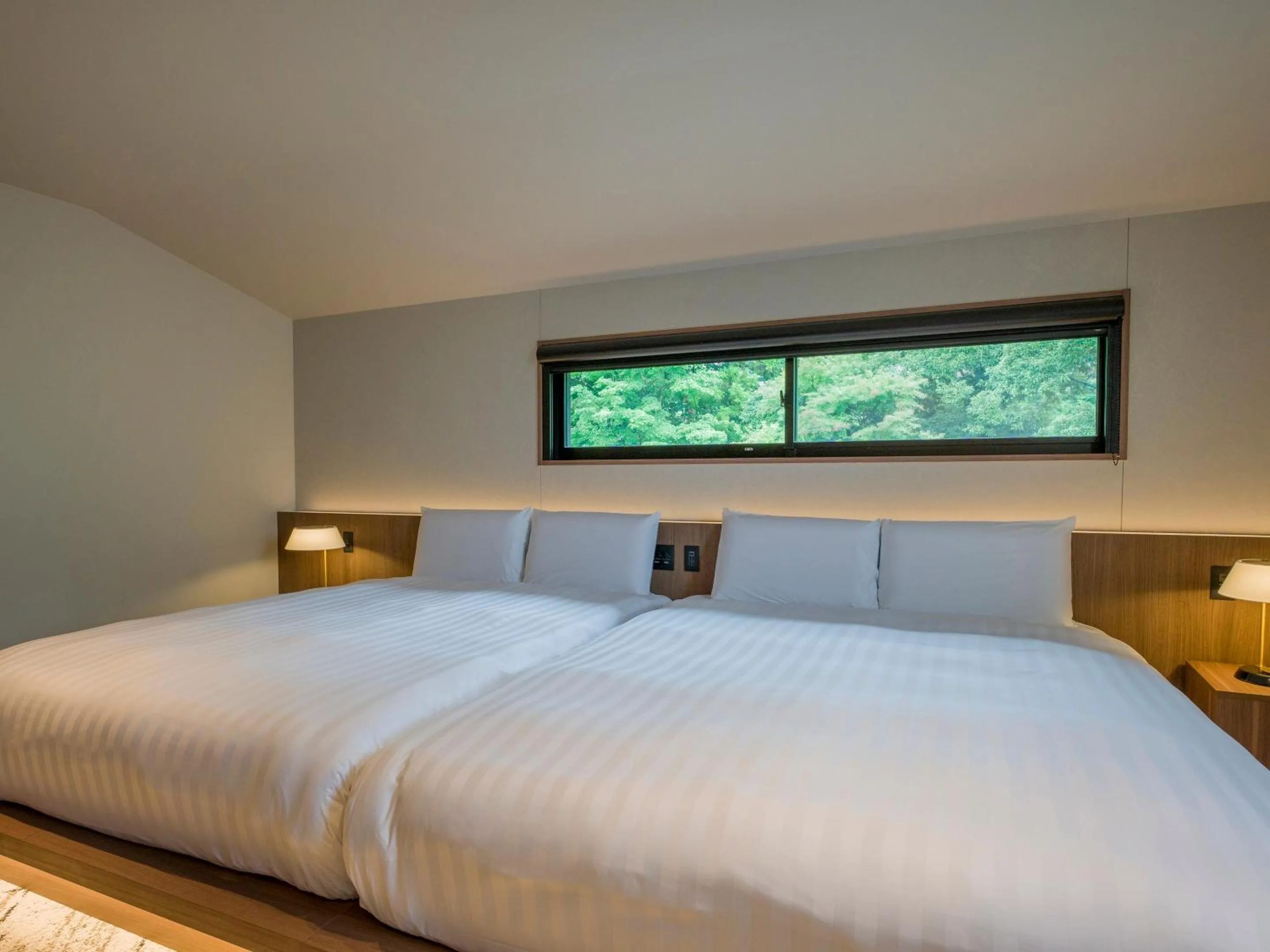 Bed in Rakuten STAY TERRACE Hakone Kowakudani