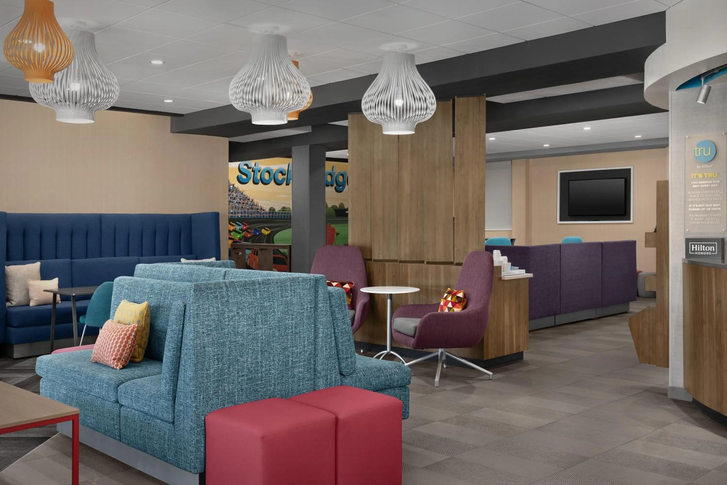 Lobby or reception in Tru By Hilton Stockbridge