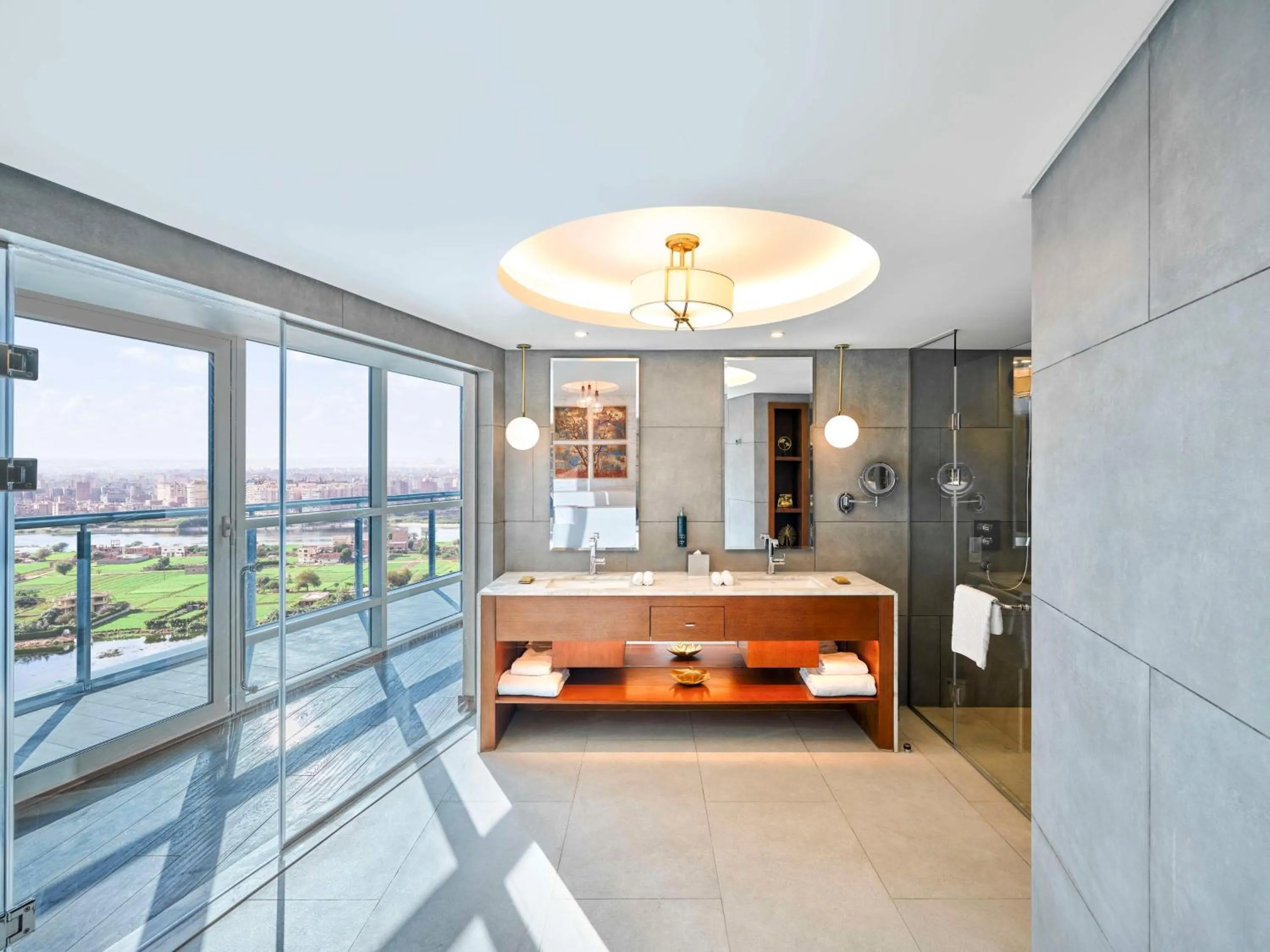 Toilet in Hilton Cairo Nile Maadi