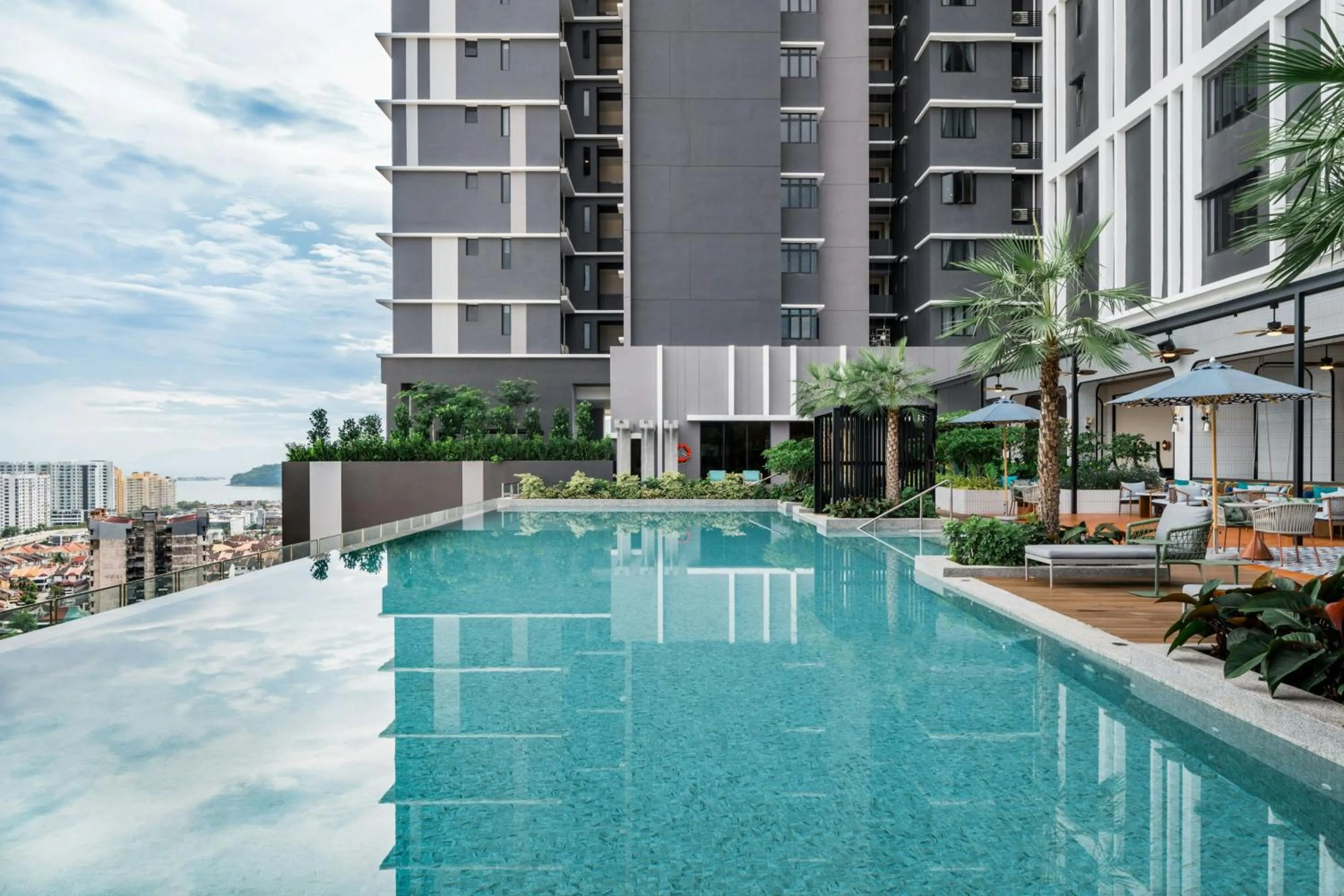 Swimming pool in Iconic Marjorie Hotel, Penang, a Tribute Portfolio Hotel