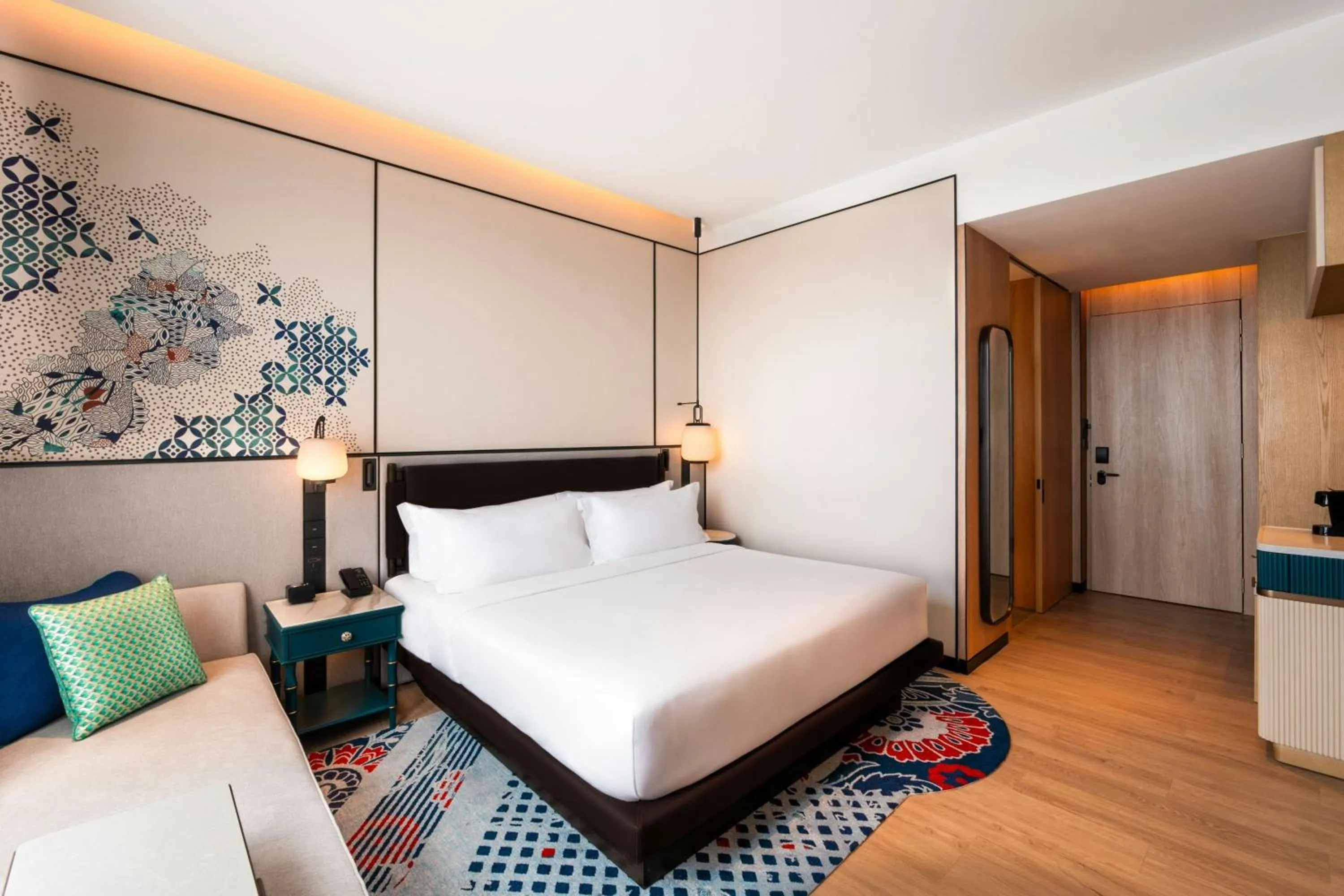 Bedroom, Bed in Iconic Marjorie Hotel, Penang, a Tribute Portfolio Hotel