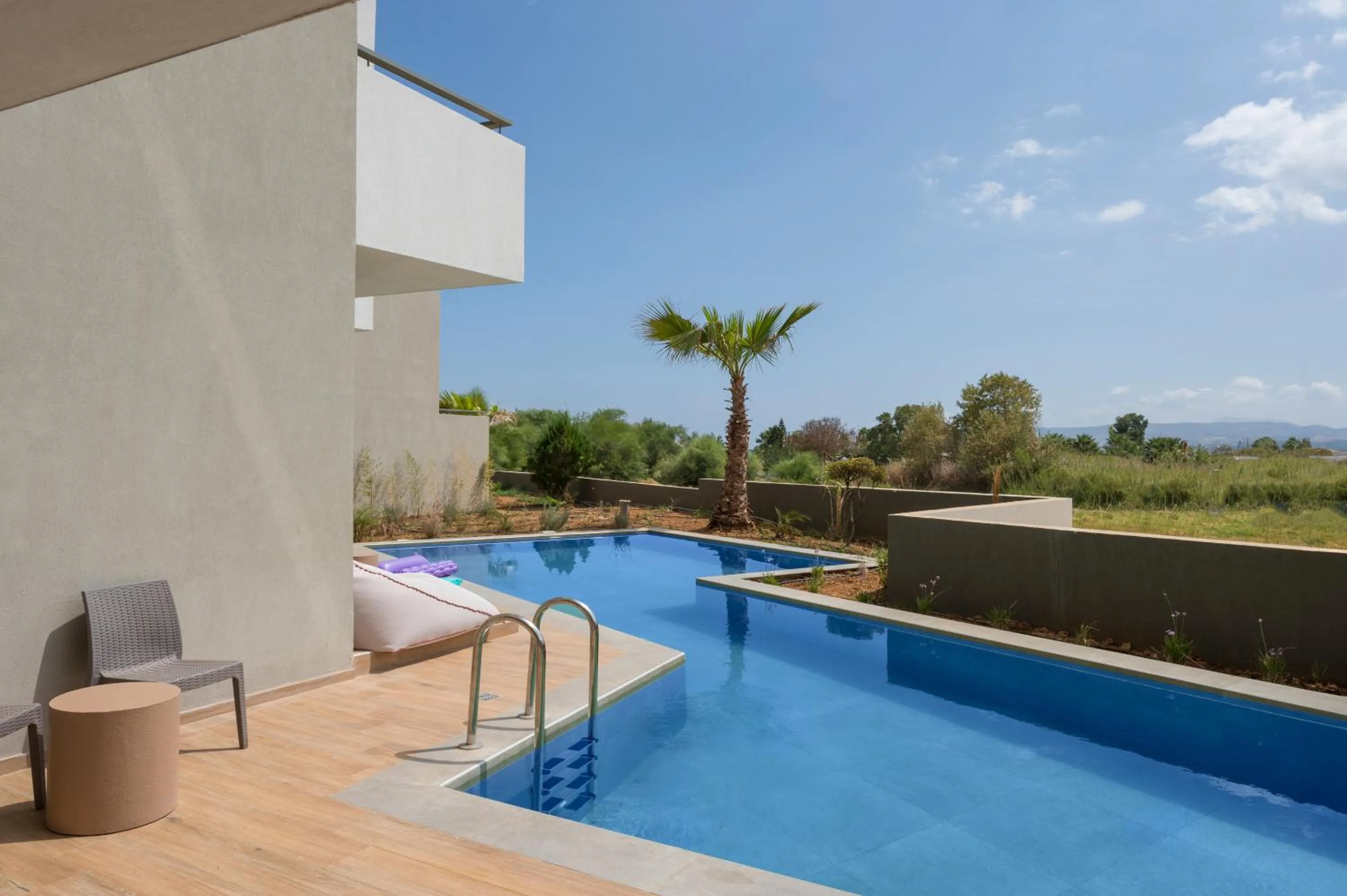 Patio in Mare Village Hotel