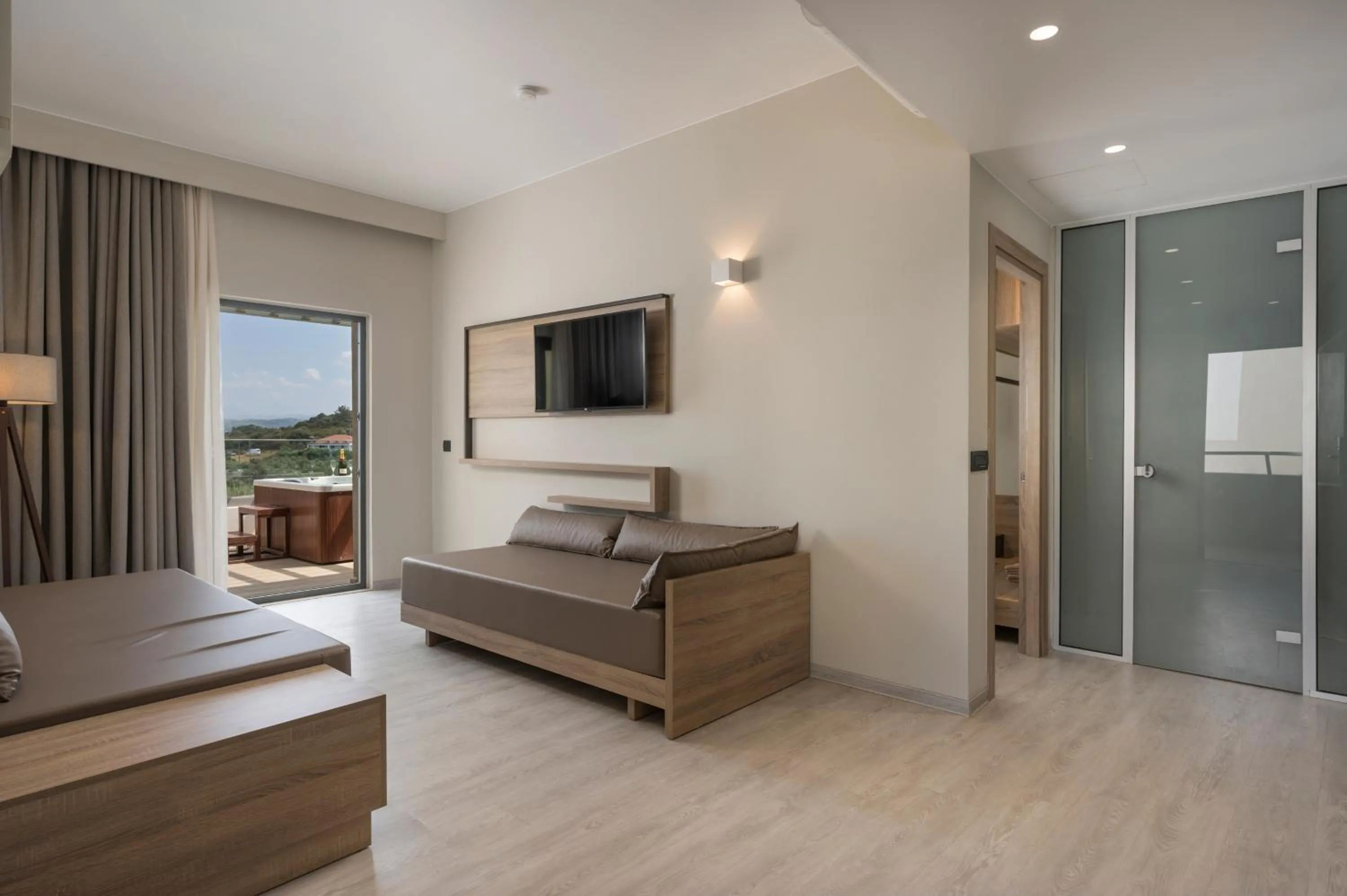 TV and multimedia, Bed in Mare Village Hotel