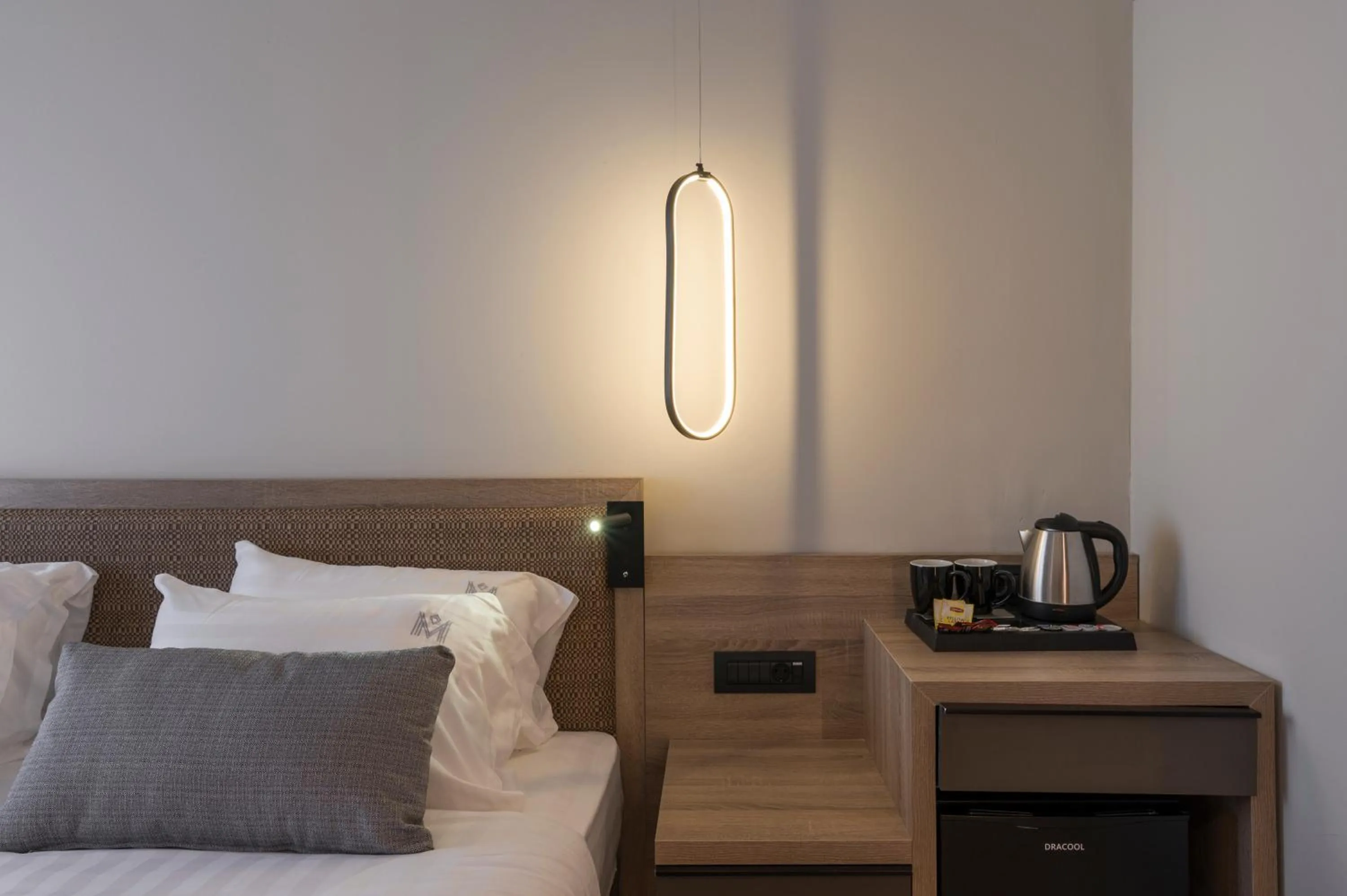 Bed in Mare Village Hotel