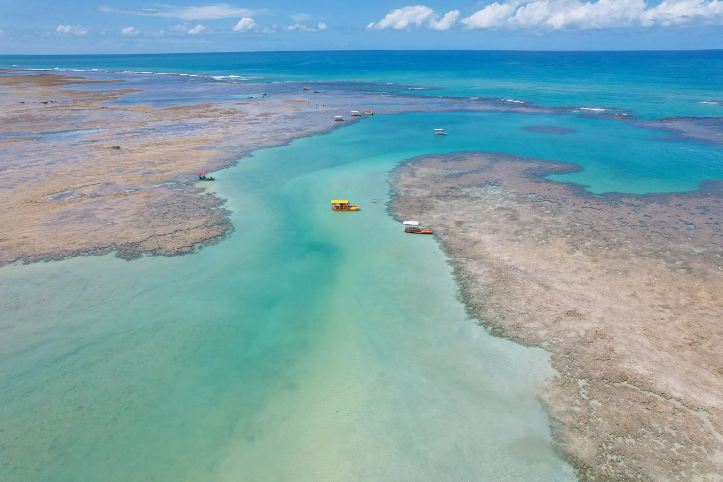 Sea view in Pousada Reserva do Patacho