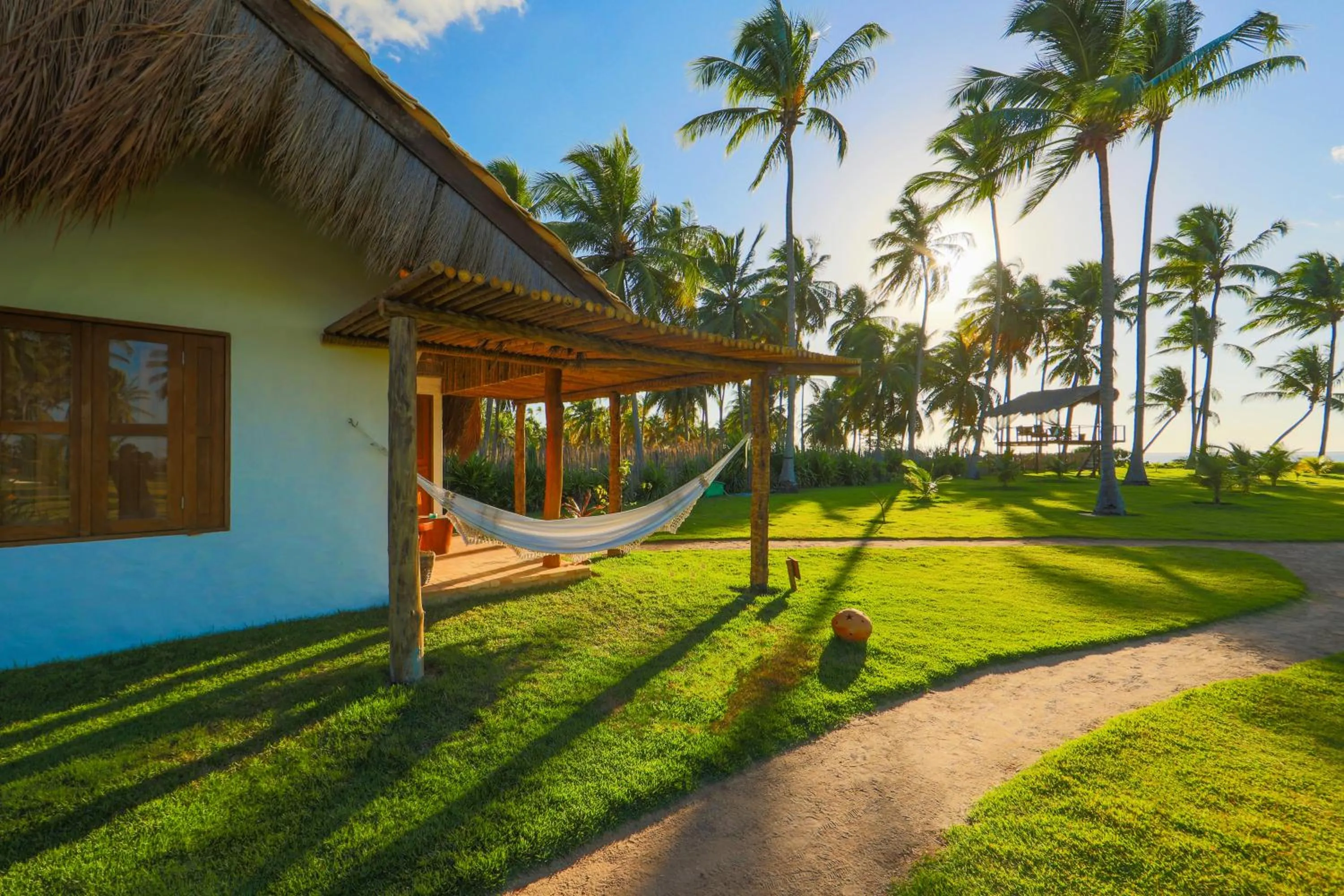 Garden view in Pousada Reserva do Patacho