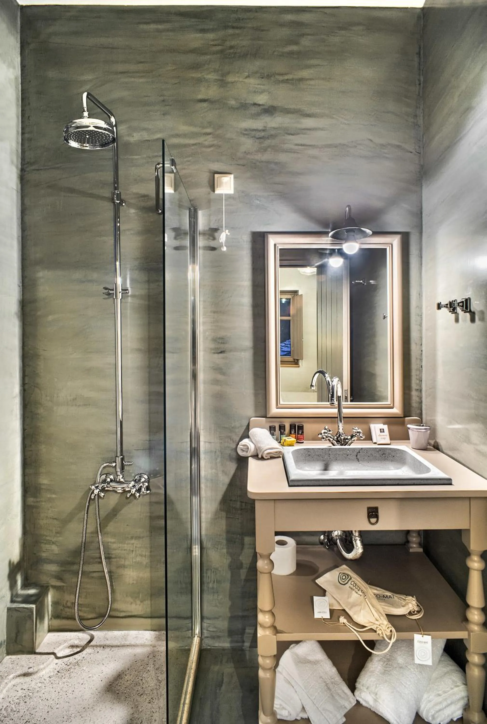 Bathroom in Haones Suites