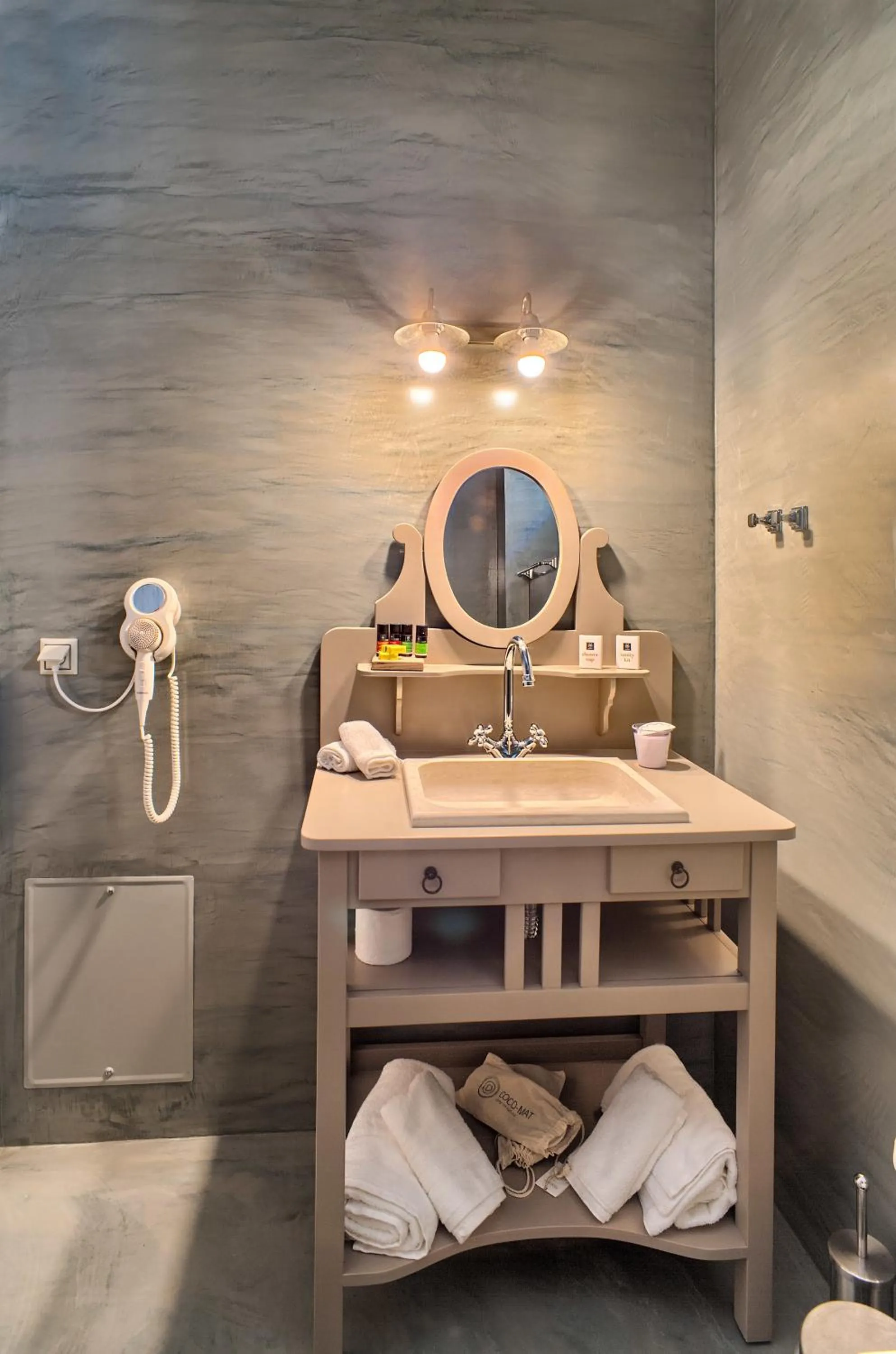 Bathroom in Haones Suites