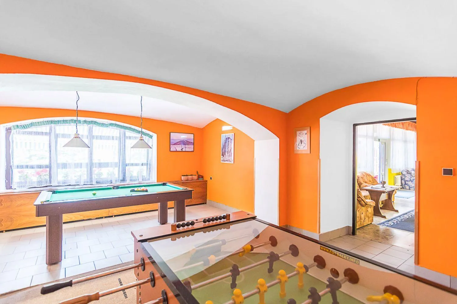 Billiard in Penzion Vápenka