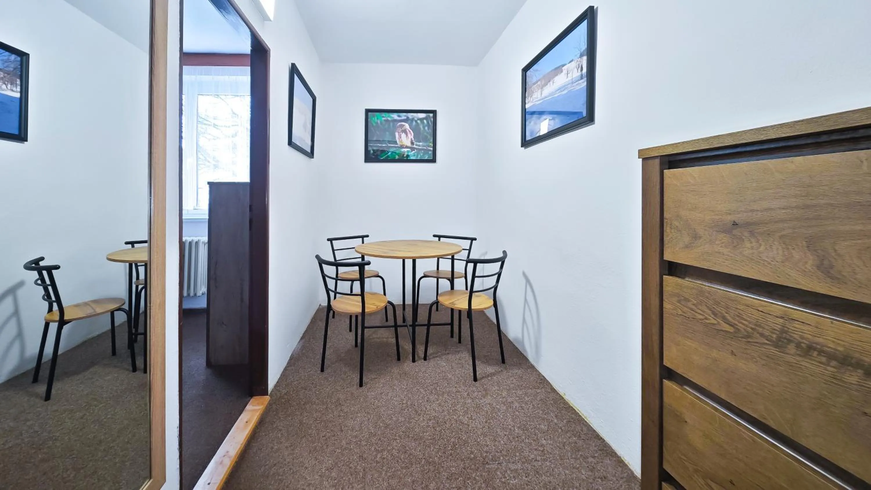 Seating area in Penzion Vápenka