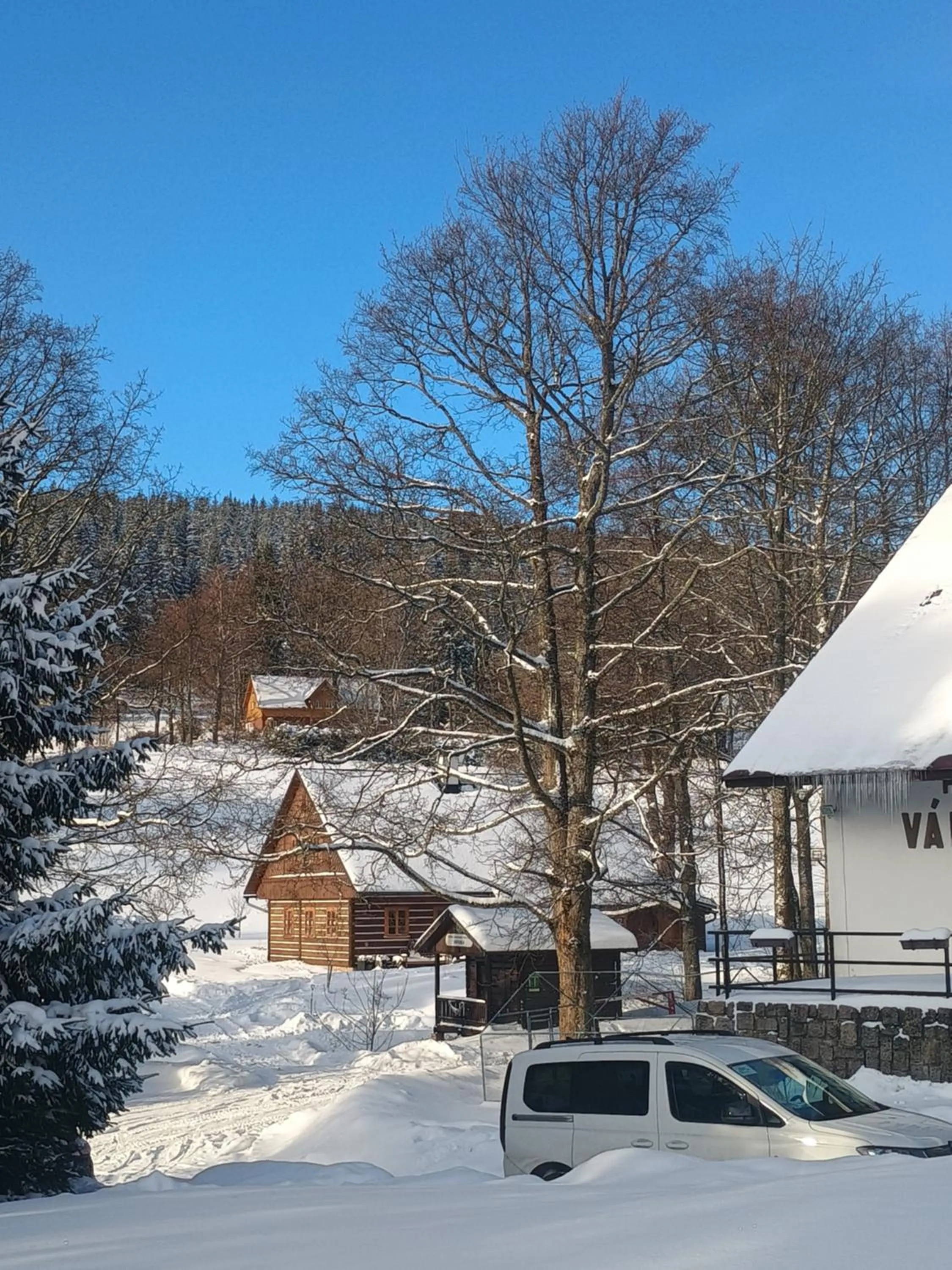 Winter in Penzion Vápenka
