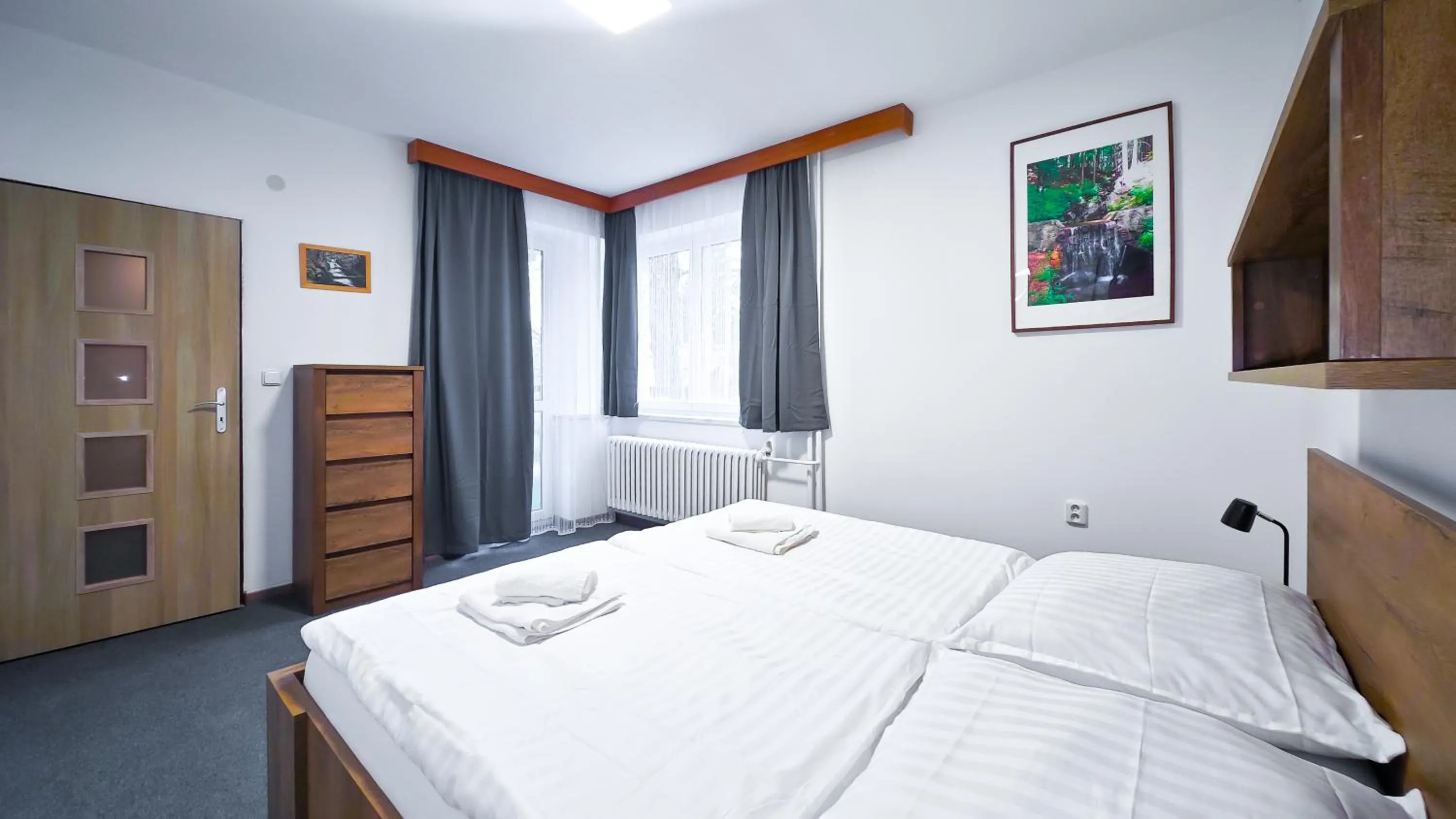 Bedroom, Bed in Penzion Vápenka