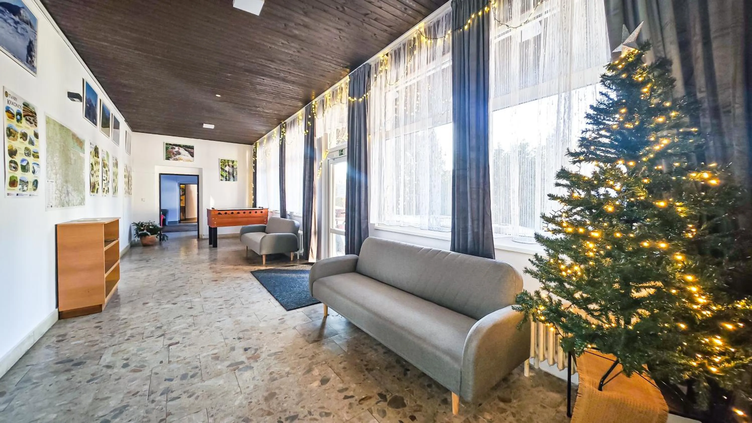 Area and facilities in Penzion Vápenka