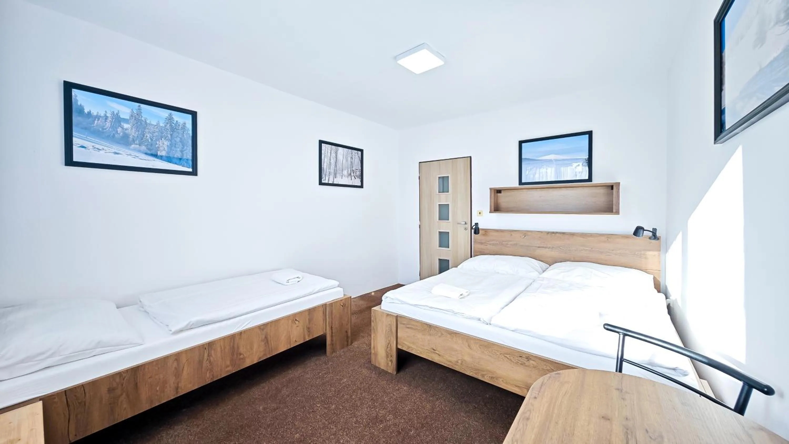 Bedroom, Bed in Penzion Vápenka