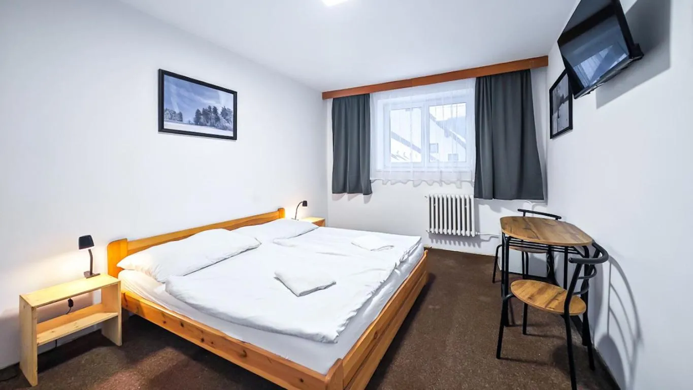 Bedroom, Bed in Penzion Vápenka