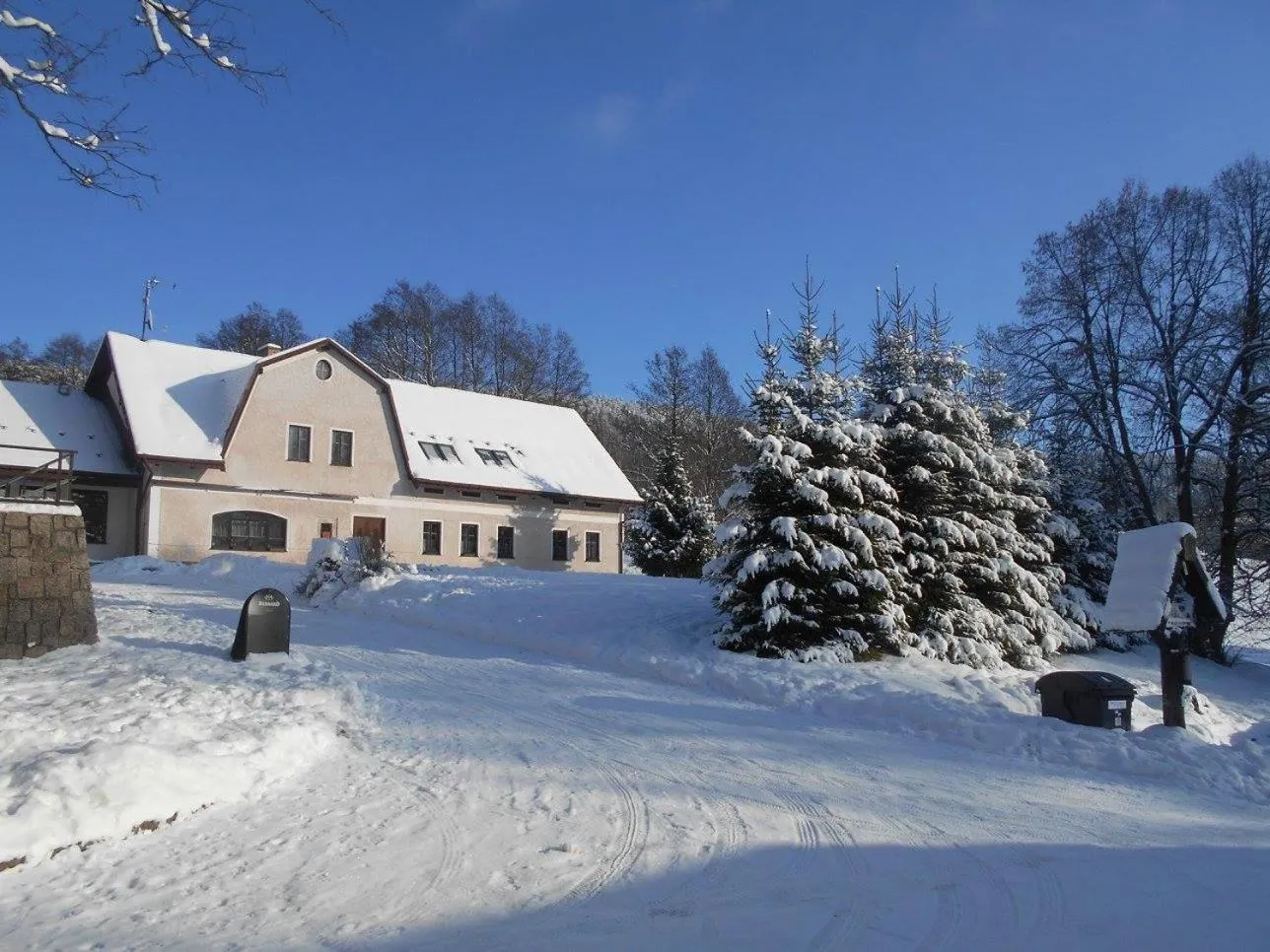 Property building in Penzion Vápenka