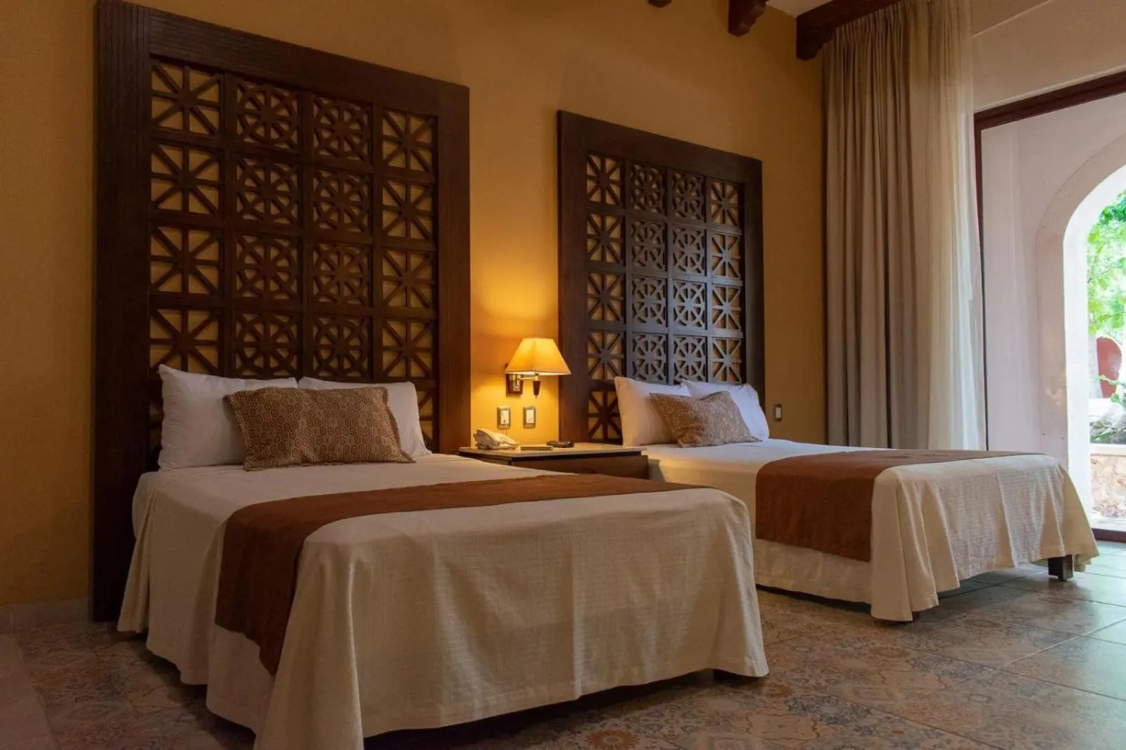 Bed in TecnoHotel Valladolid