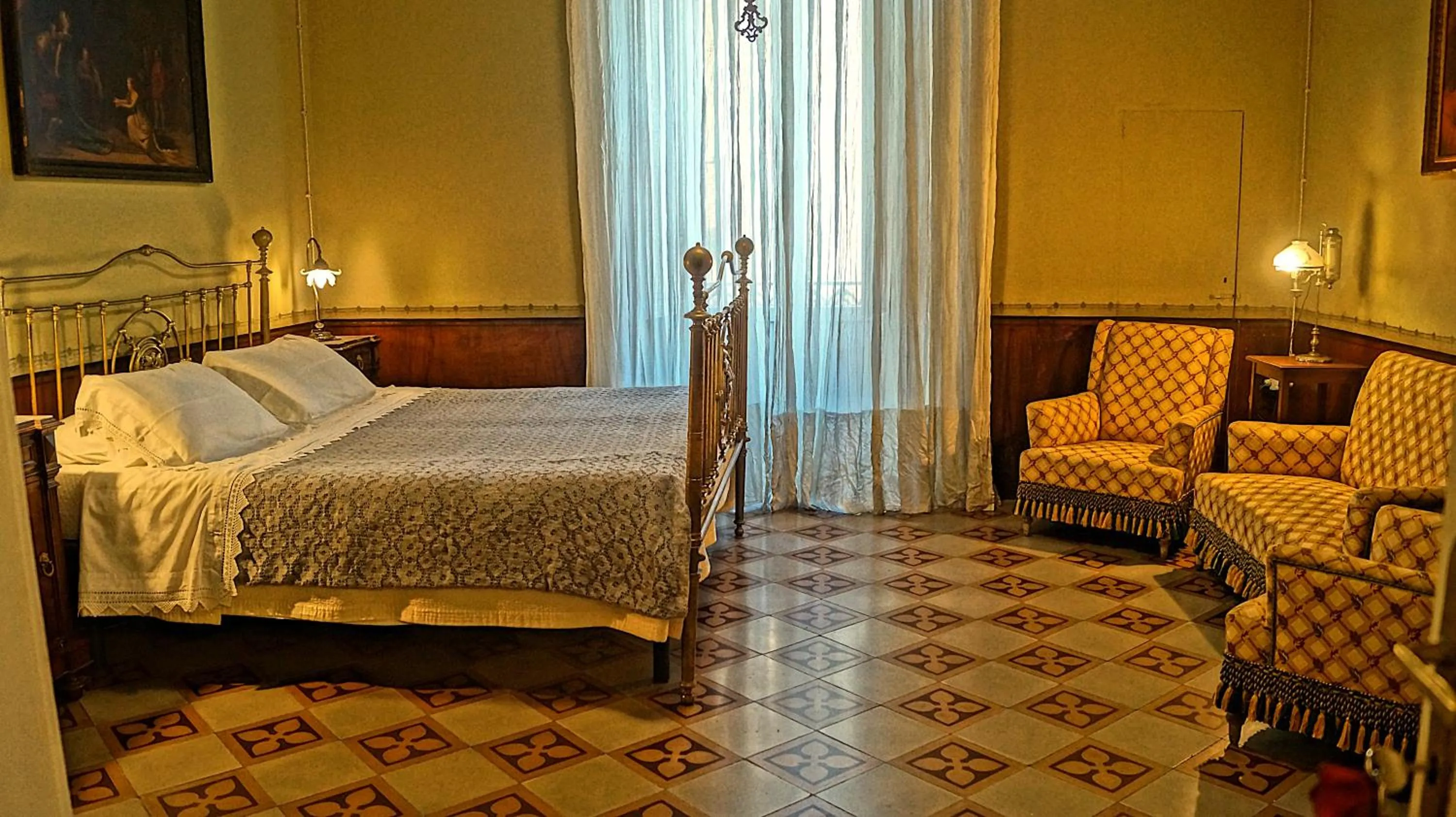 Bedroom, Bed in Historical Suites VVM