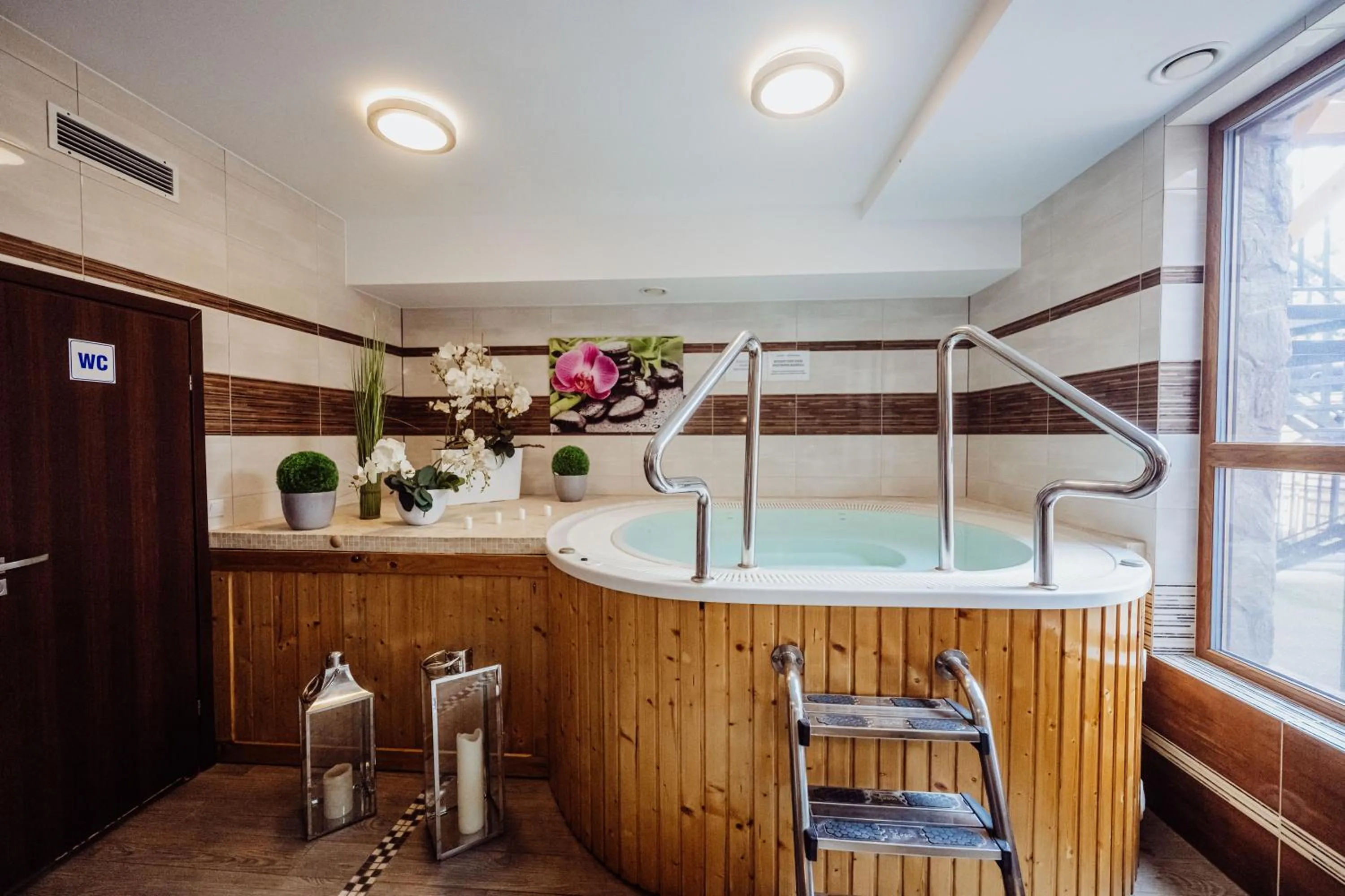 Hot Tub in Hotel Na Skarpie