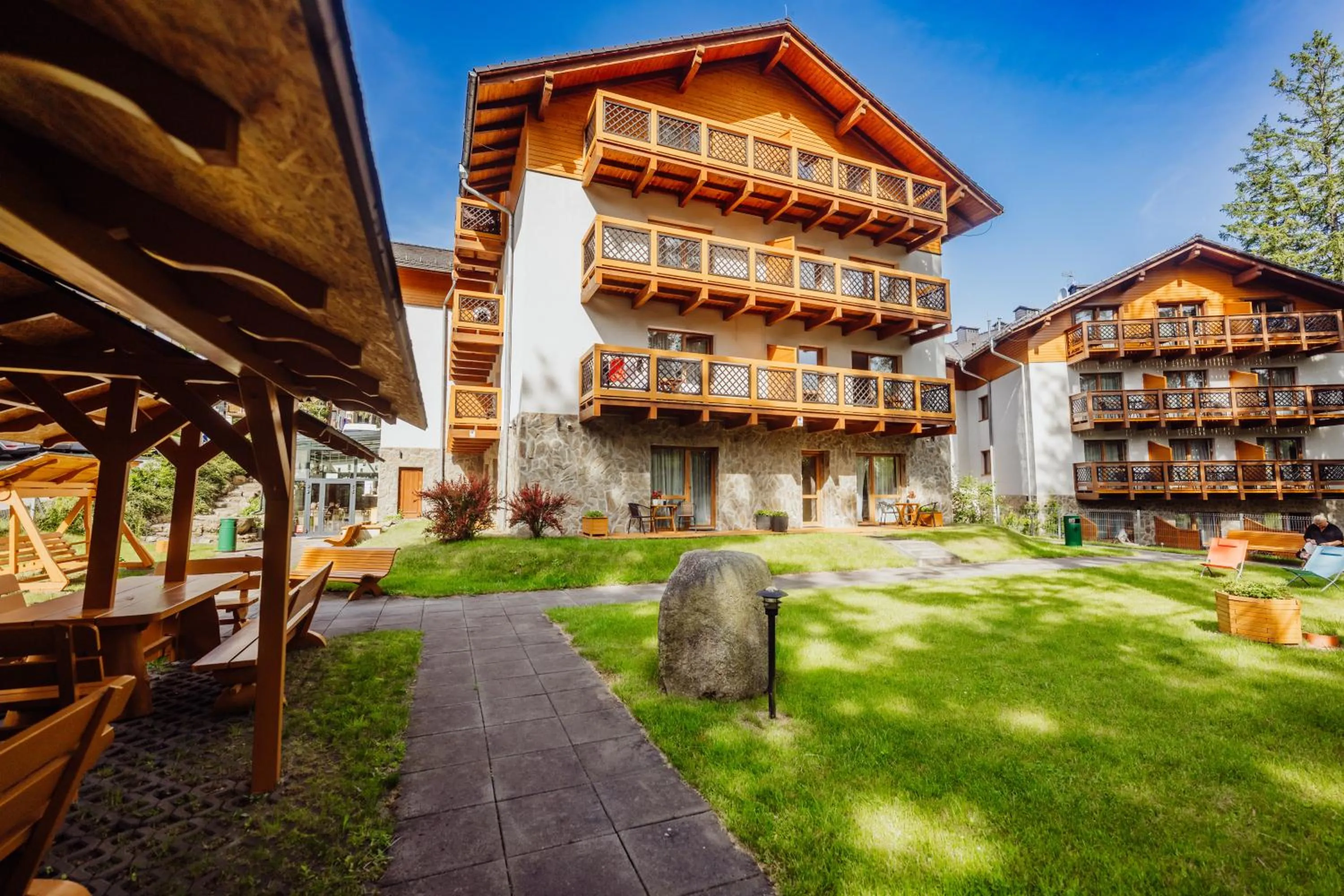 Property building in Hotel Na Skarpie