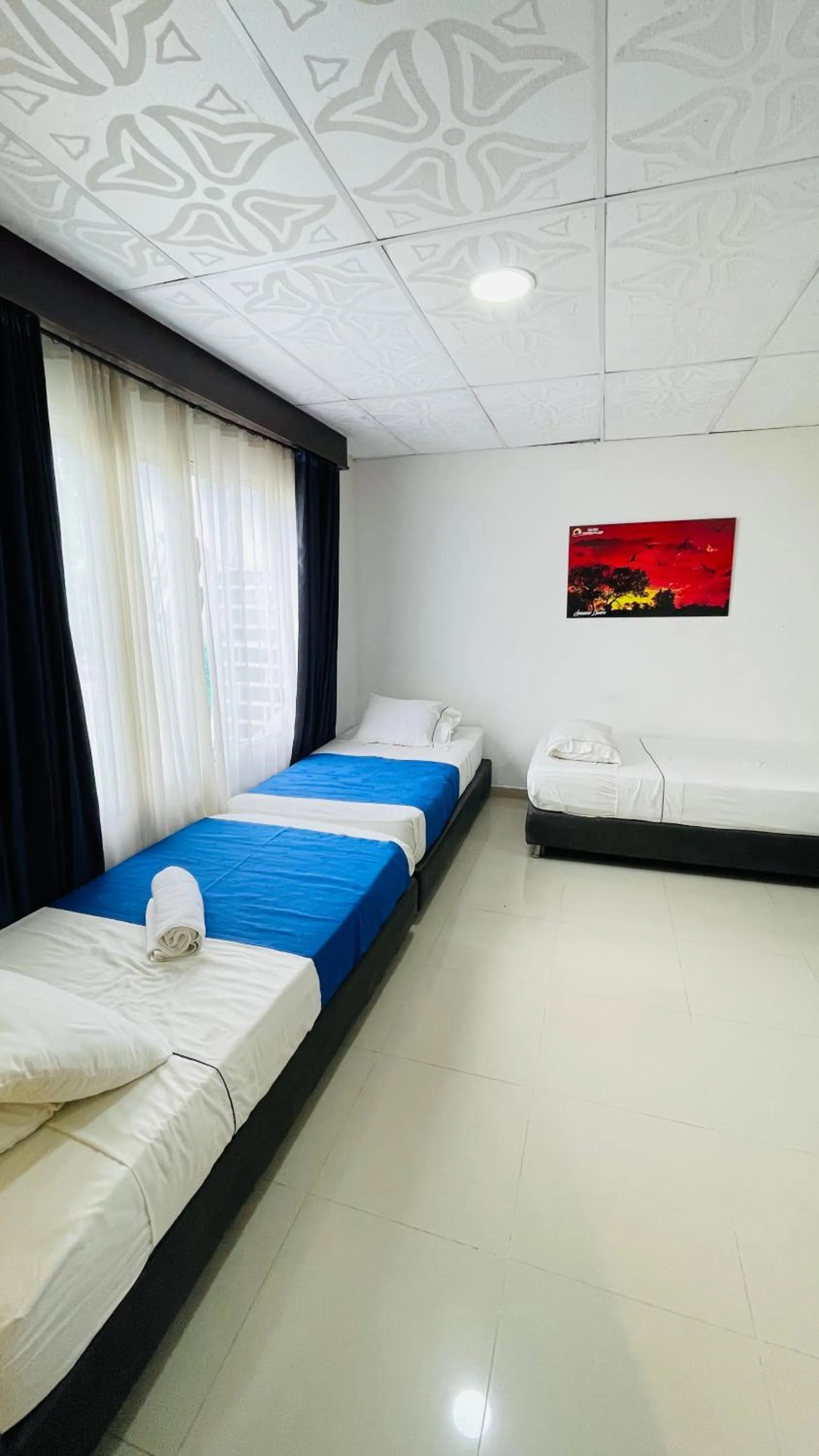 Bed in Hotel Rosalinda Campestre del Llano