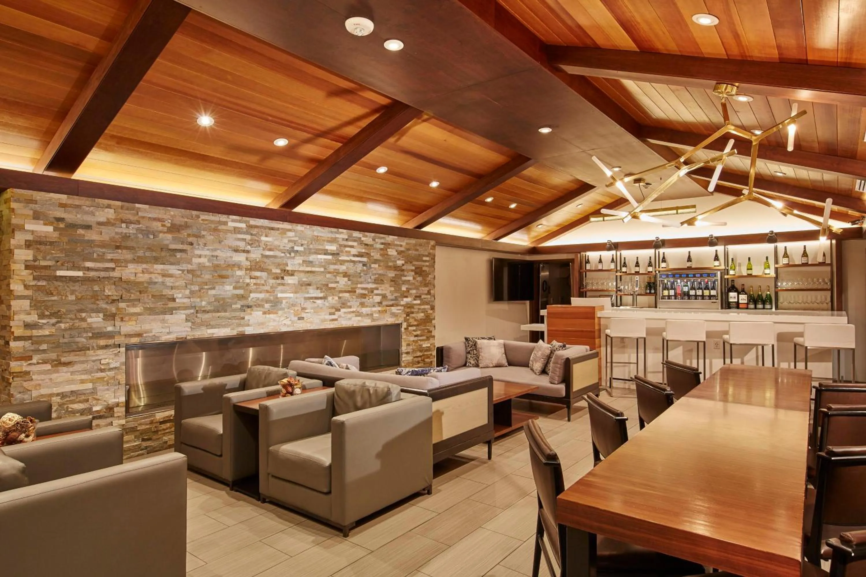 Food and drinks in The Nest Hotel Palo Alto