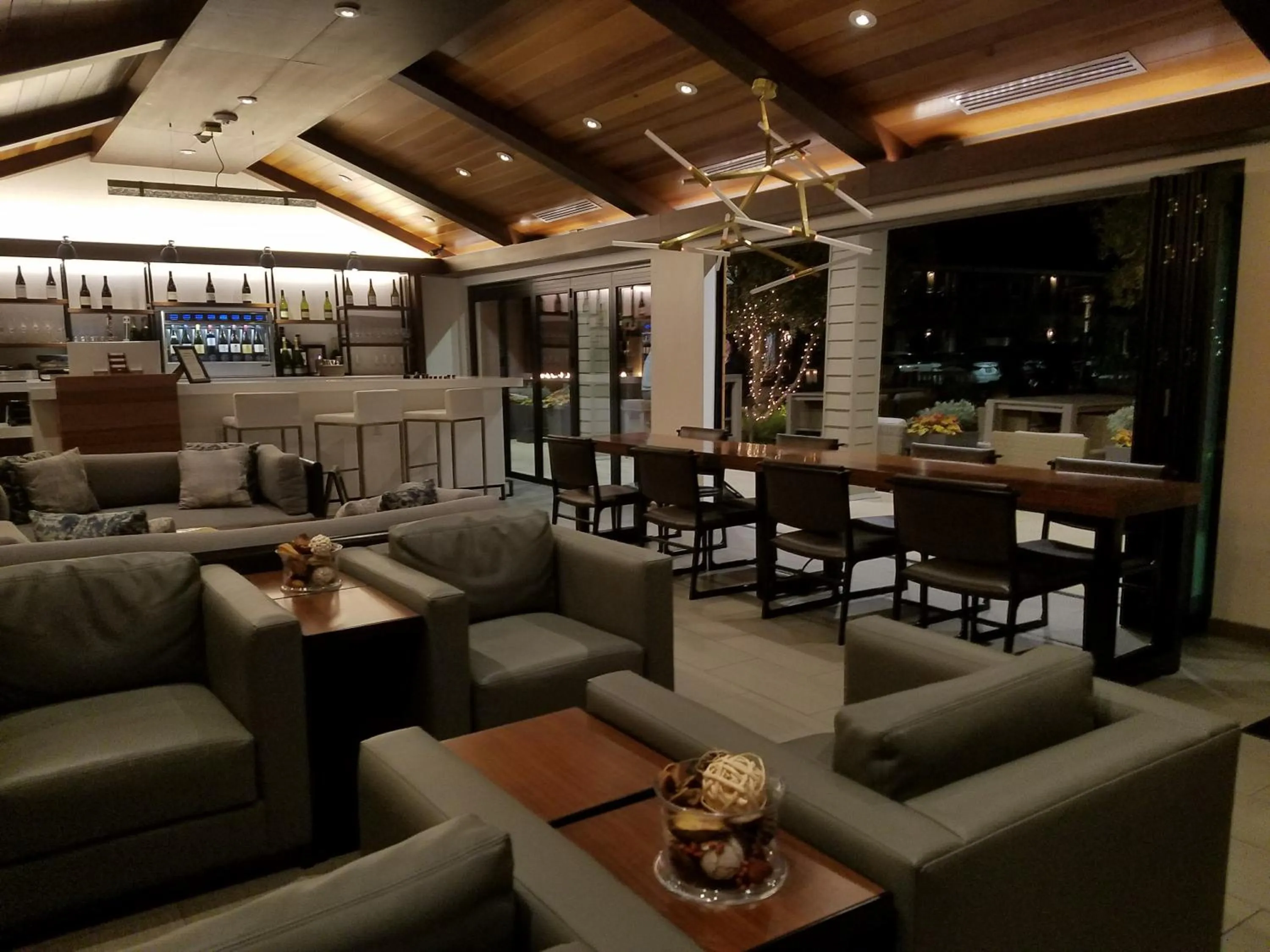 Patio in The Nest Hotel Palo Alto