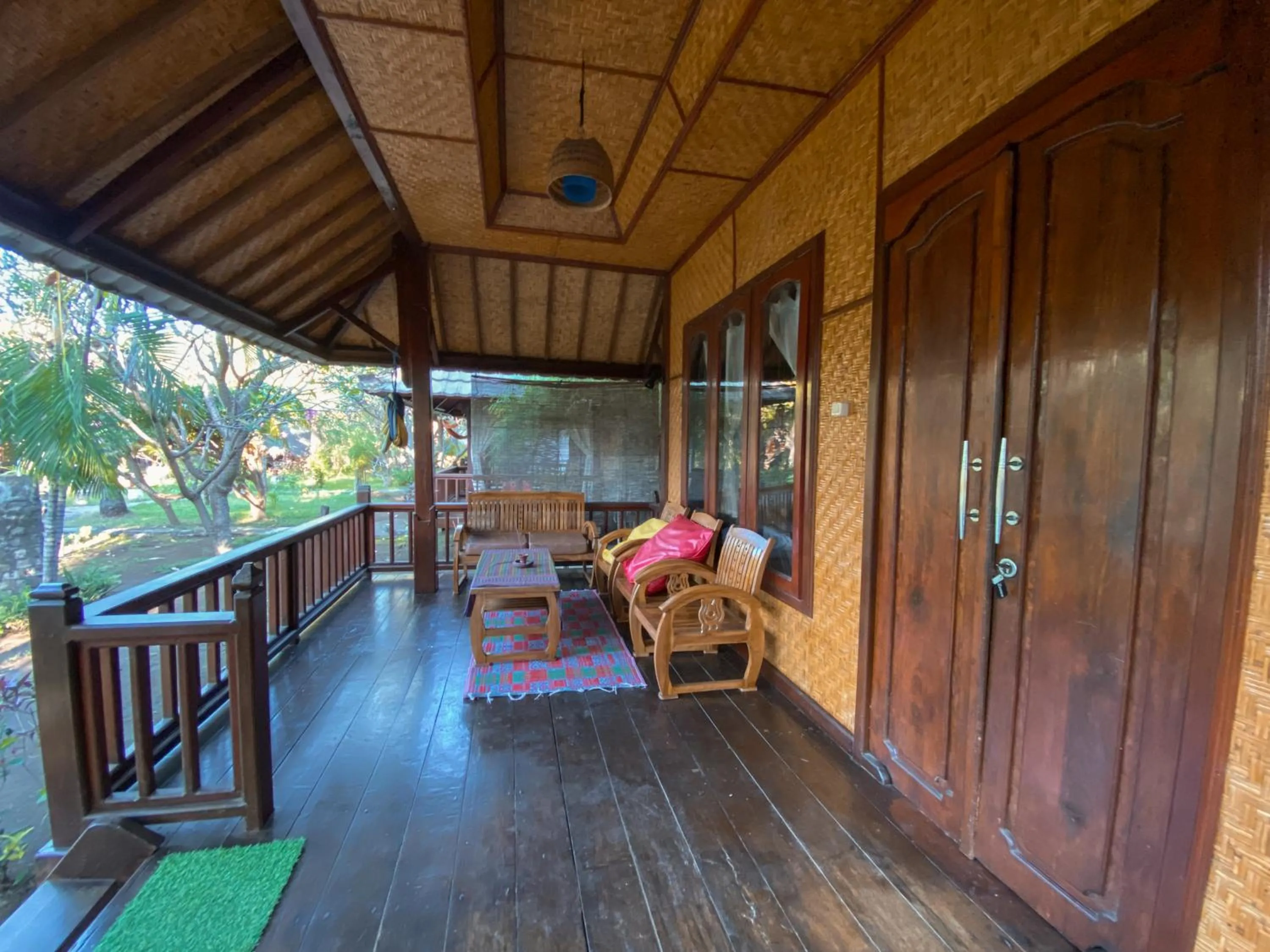 Balcony/Terrace in Sejuk Cottages