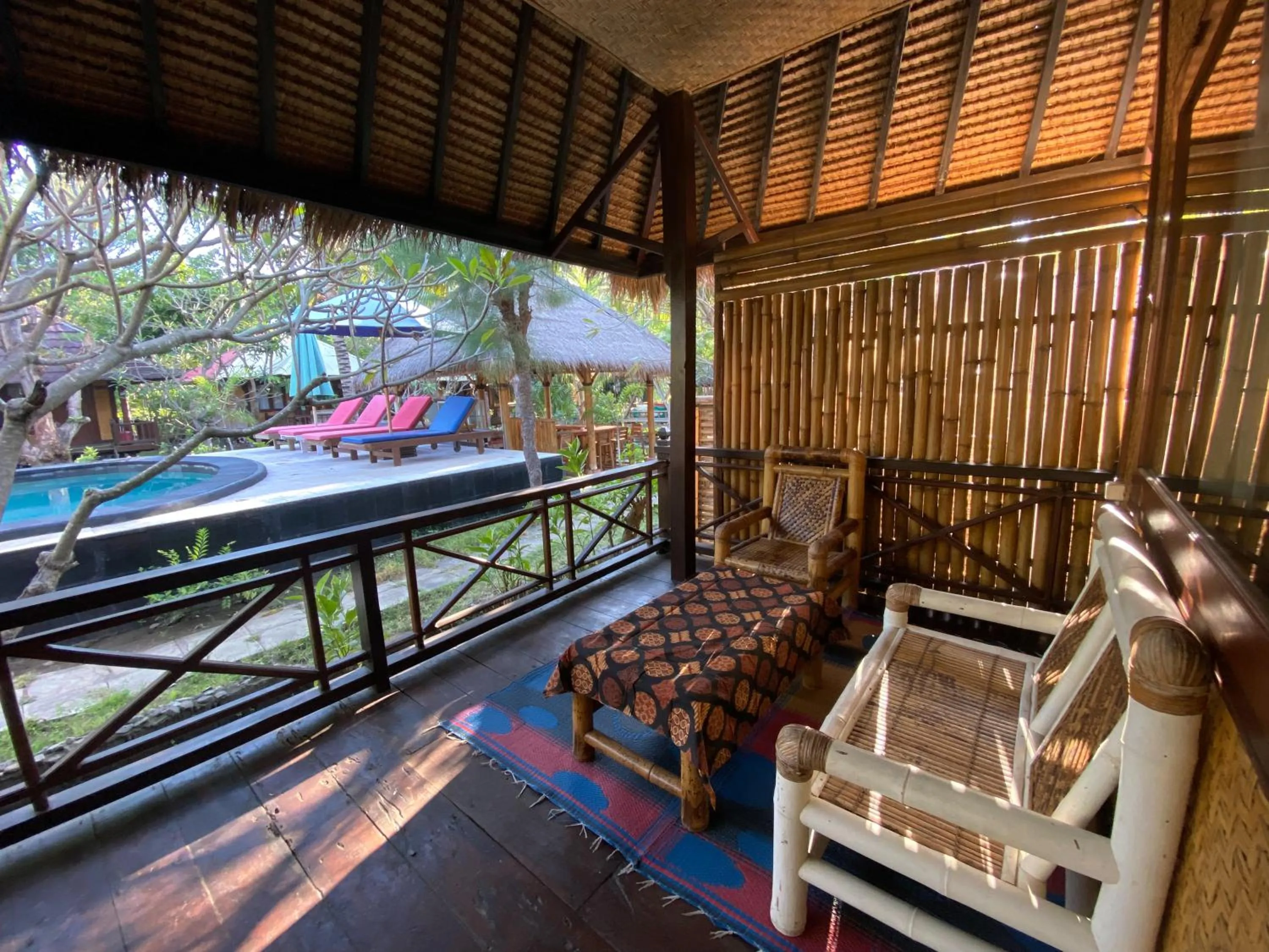 Balcony/Terrace in Sejuk Cottages