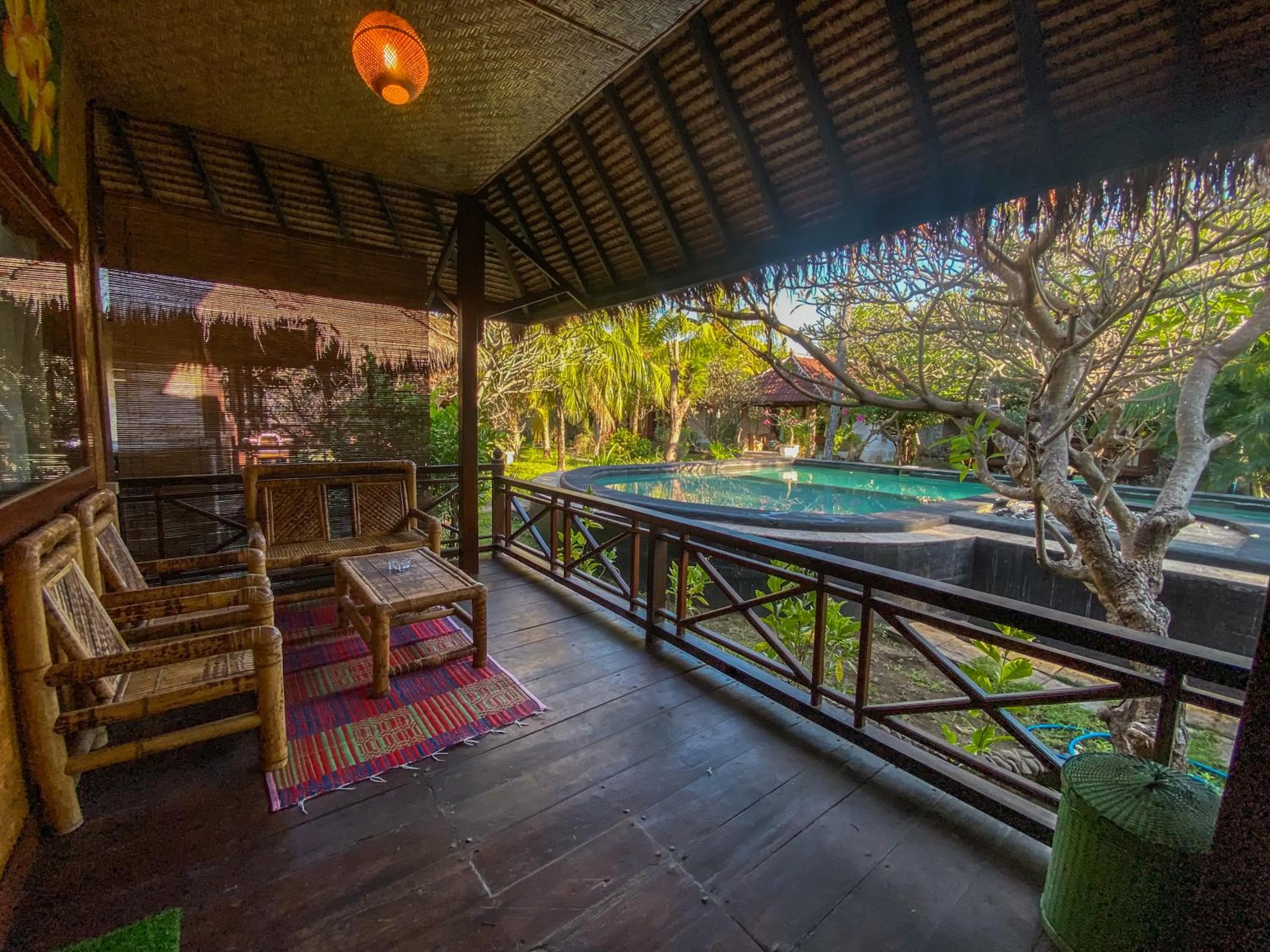 Patio in Sejuk Cottages